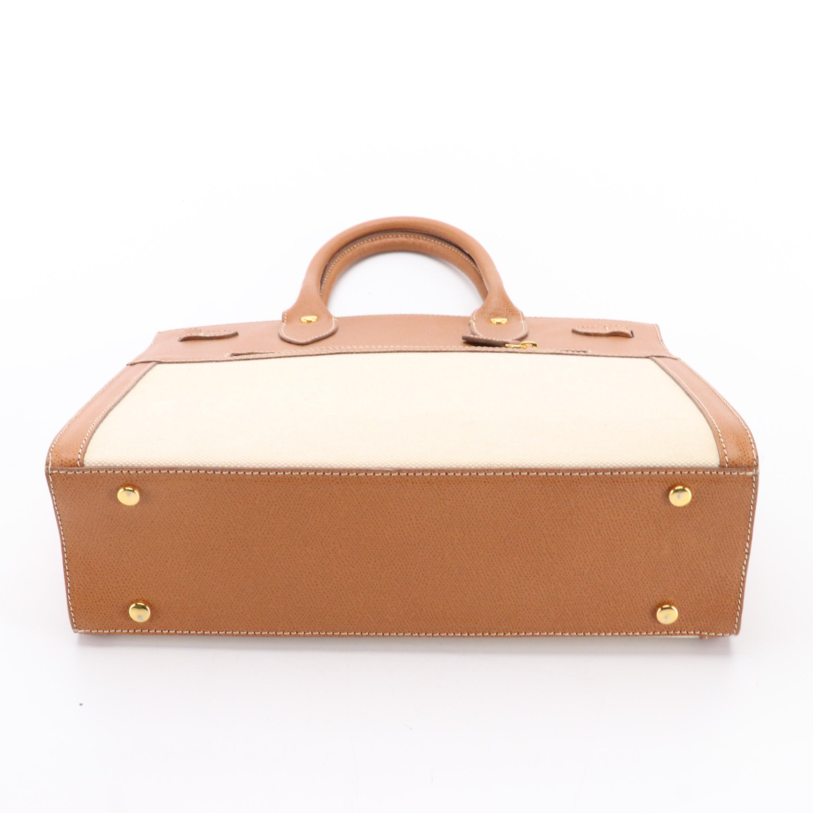 St. John Metallic Embossed Leather Clutch, XXI Secolo Canvas and Leather Handbag