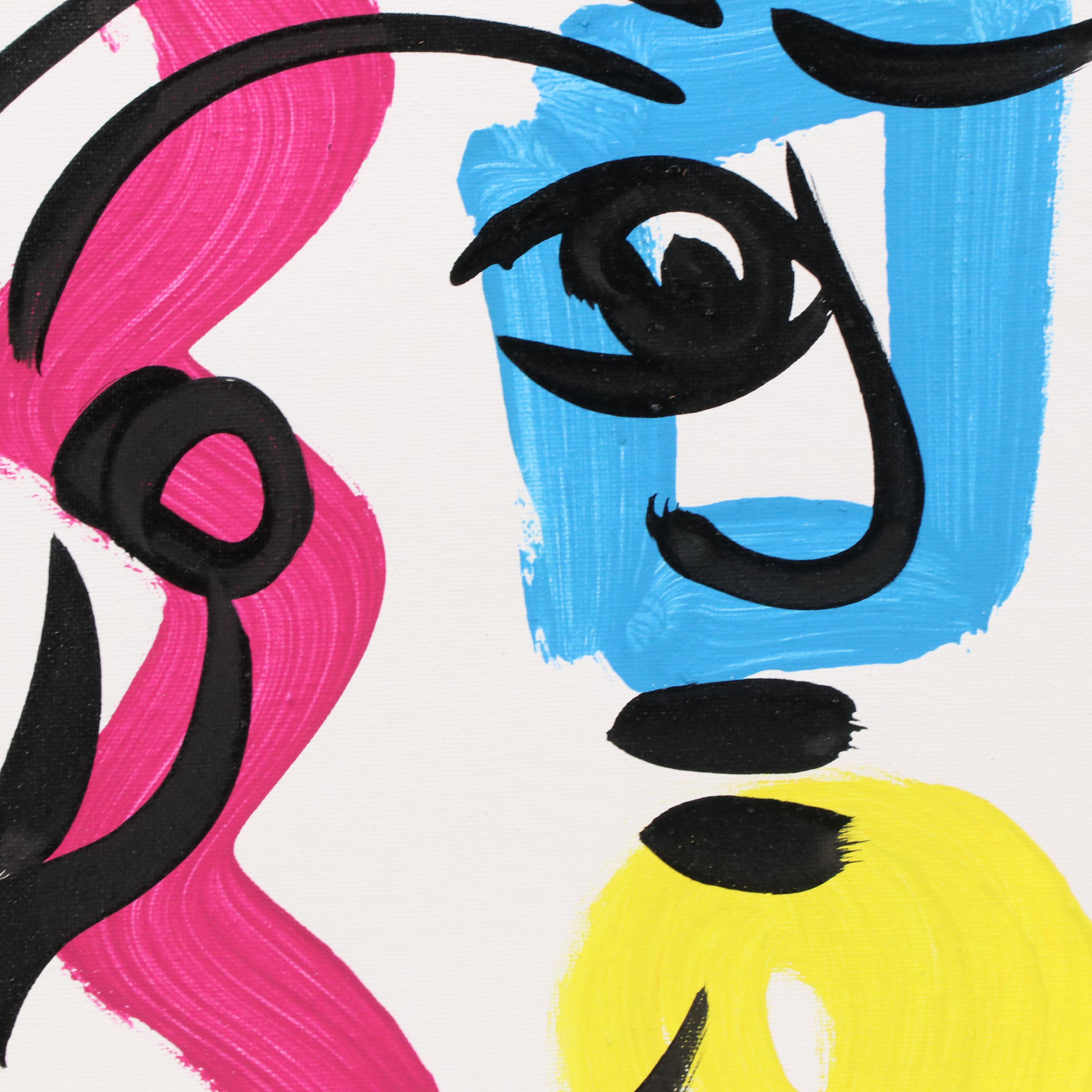 Peter Robert Keil Stylized Acrylic Portrait