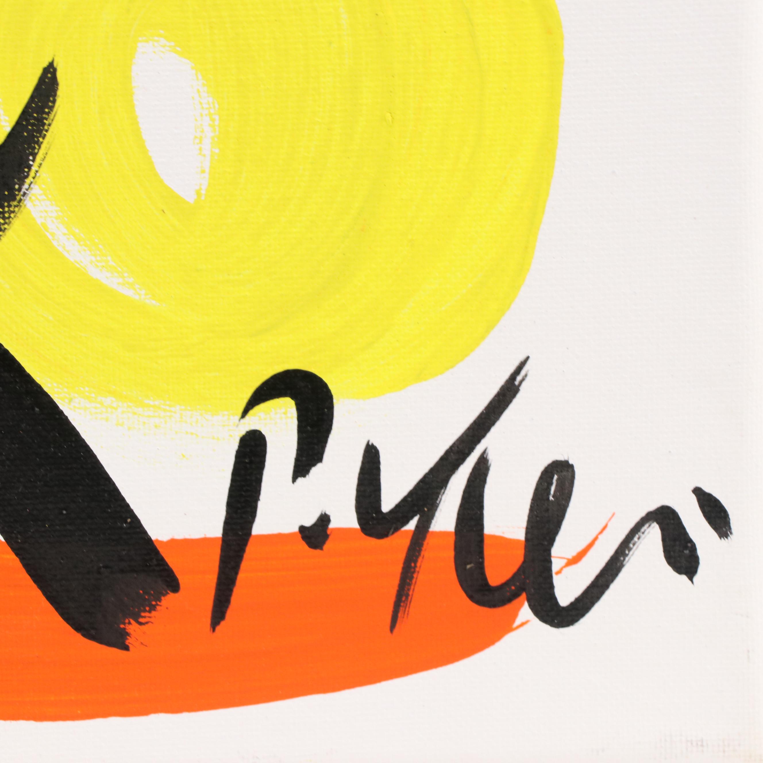 Peter Robert Keil Stylized Acrylic Portrait