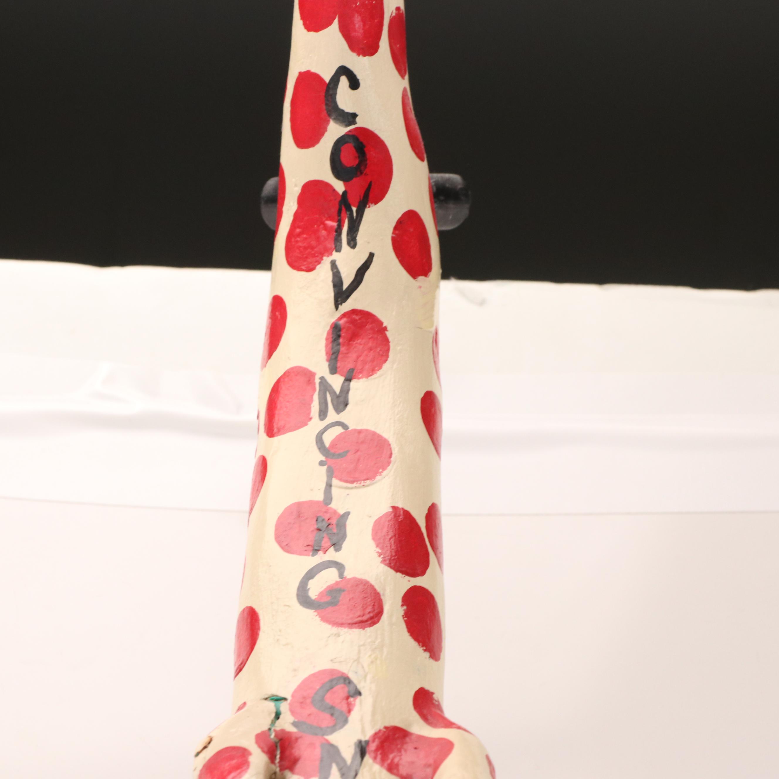 Ronald Cooper Folk Art "Convincing Snake," 1992