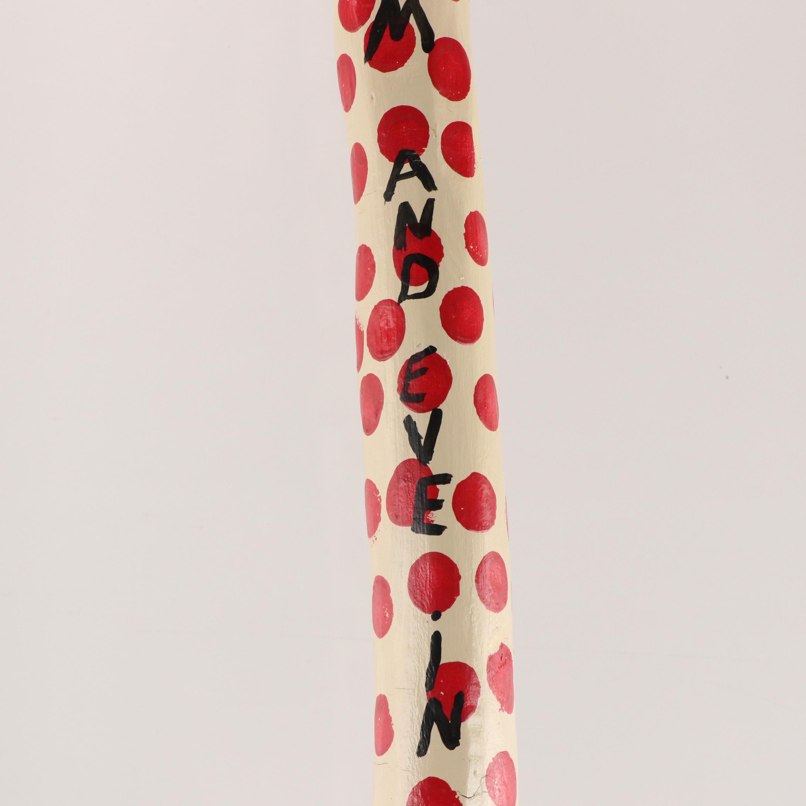 Ronald Cooper Folk Art "Convincing Snake," 1992