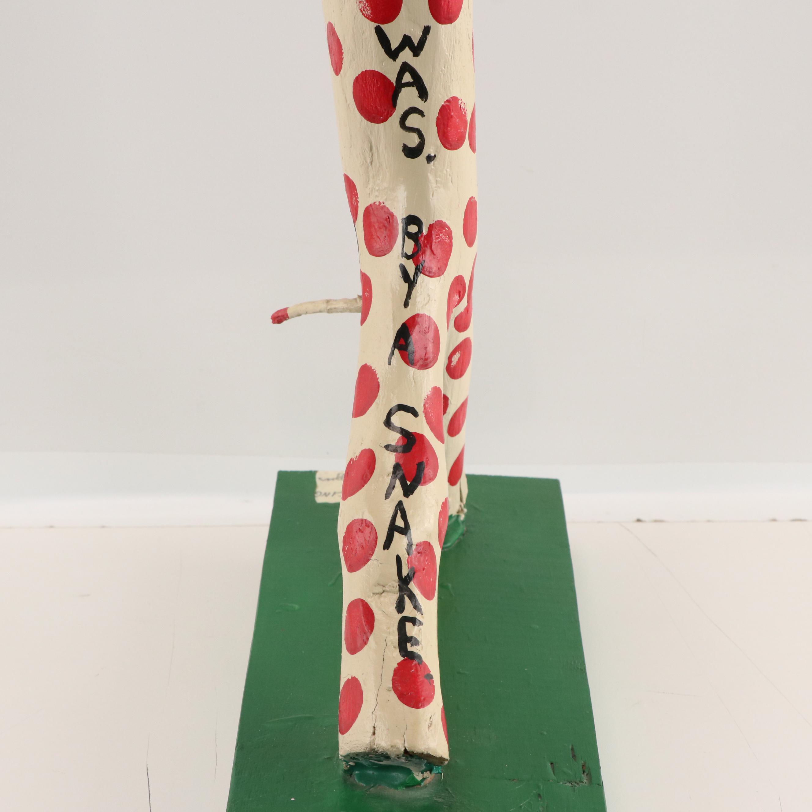 Ronald Cooper Folk Art "Convincing Snake," 1992