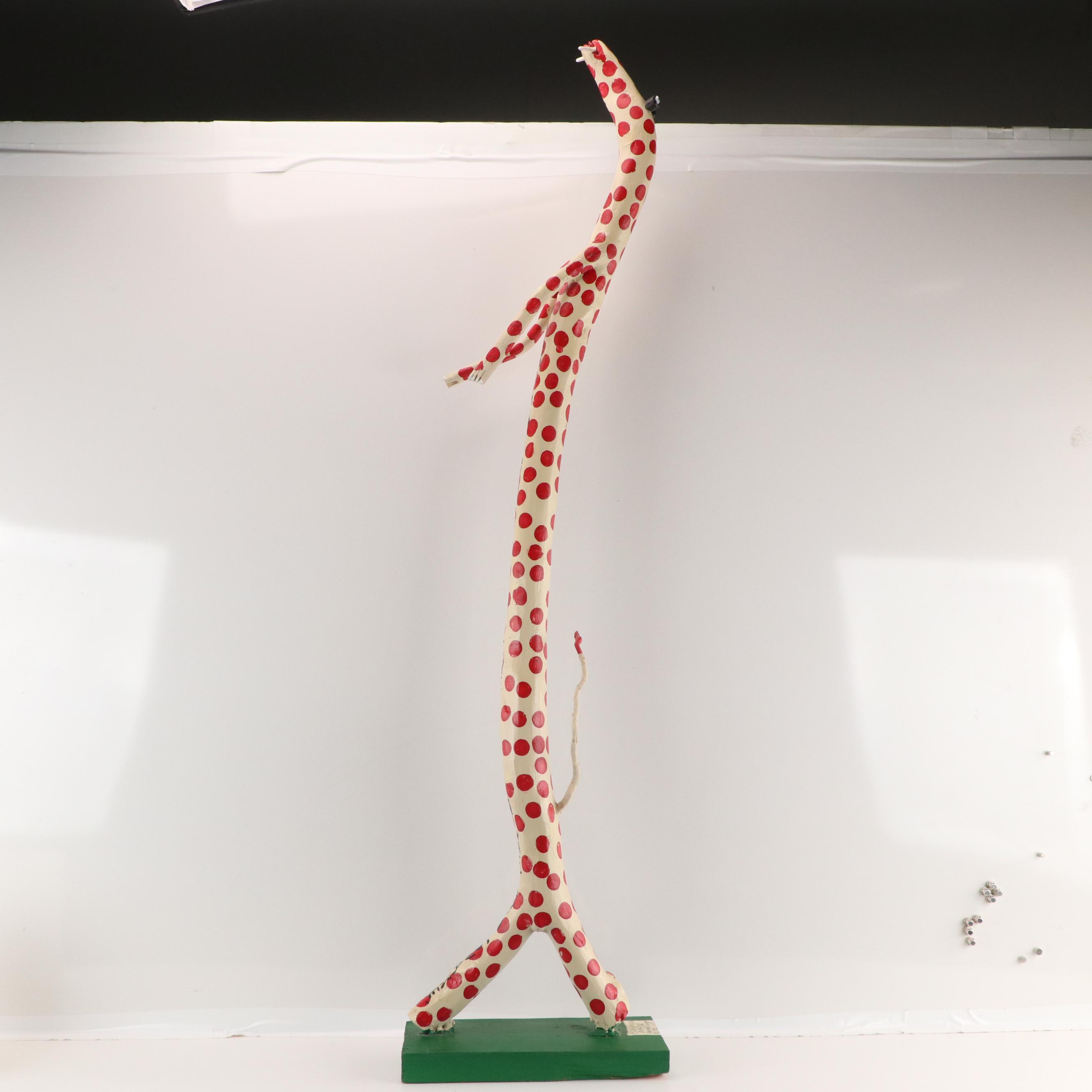 Ronald Cooper Folk Art "Convincing Snake," 1992