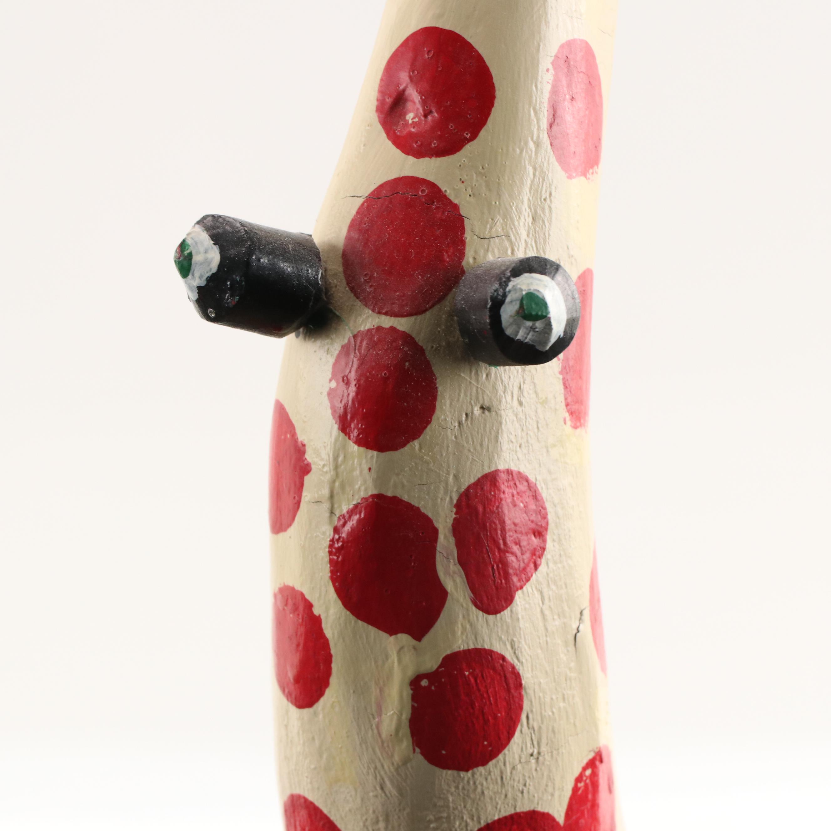 Ronald Cooper Folk Art "Convincing Snake," 1992