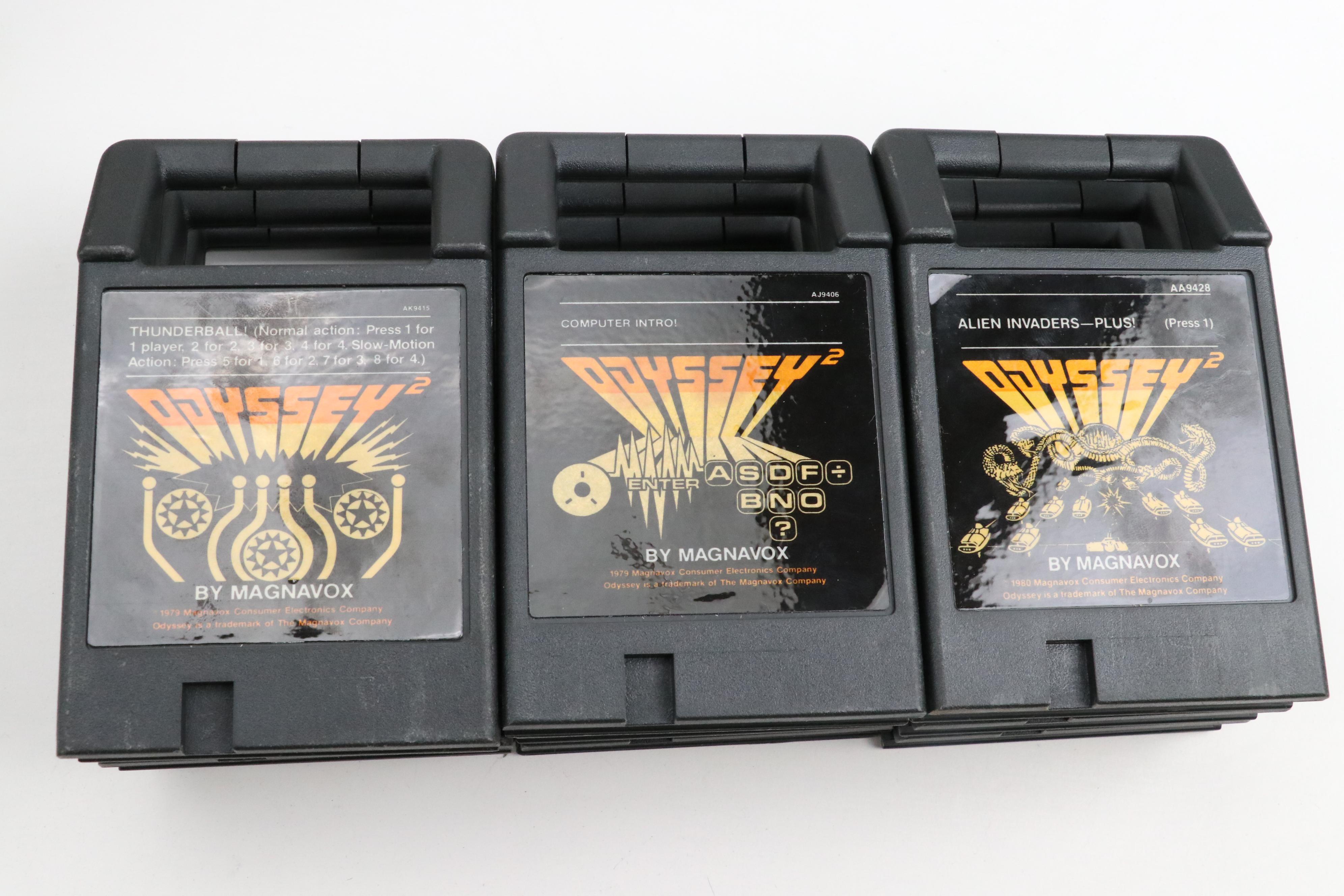 Magnavox Odyssey 2 Home Video Game System with Games, Accessories, Original Box