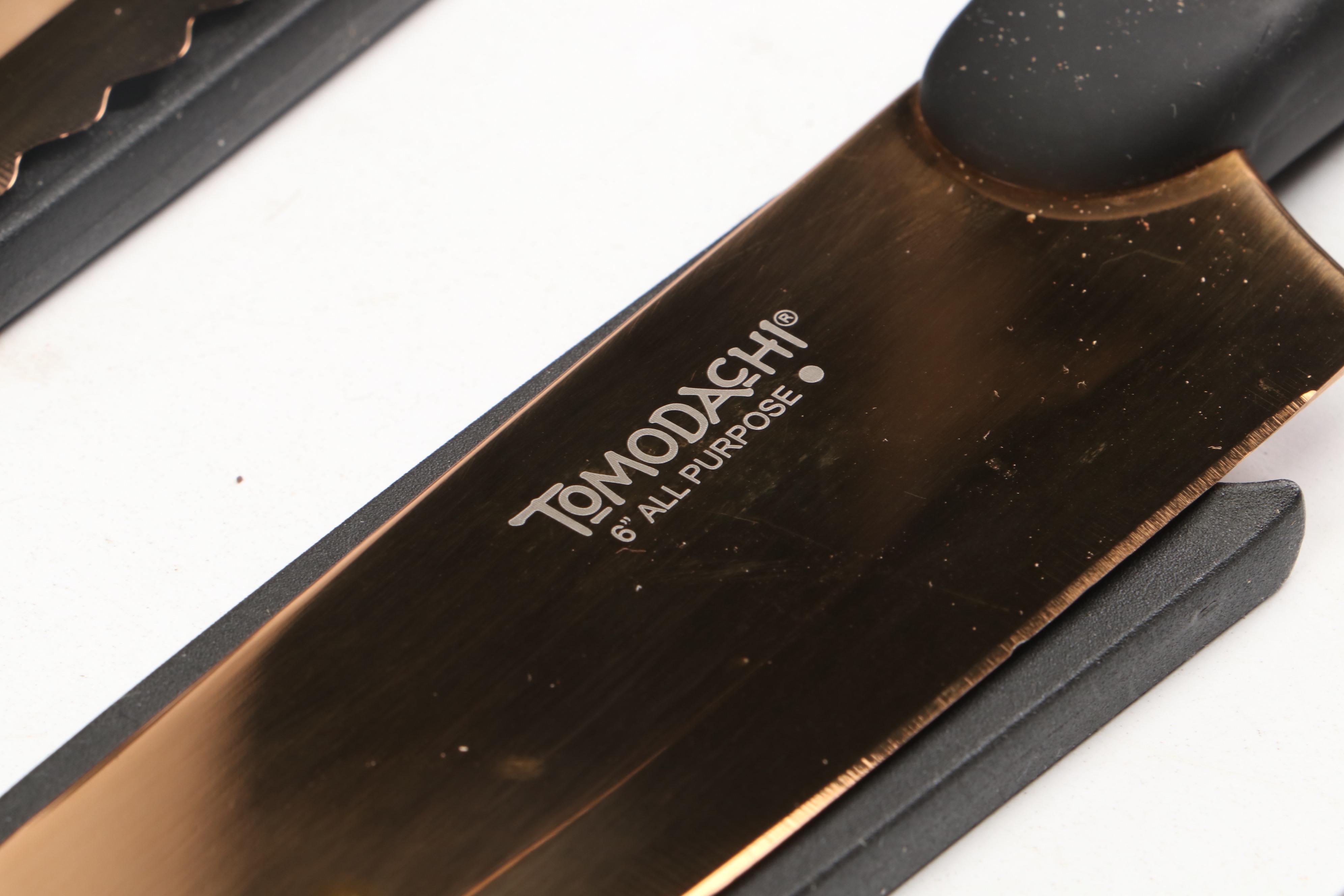 Tomodachi Chef's Knife Set with Spice Rack and Jars, Cooking Utensils and More