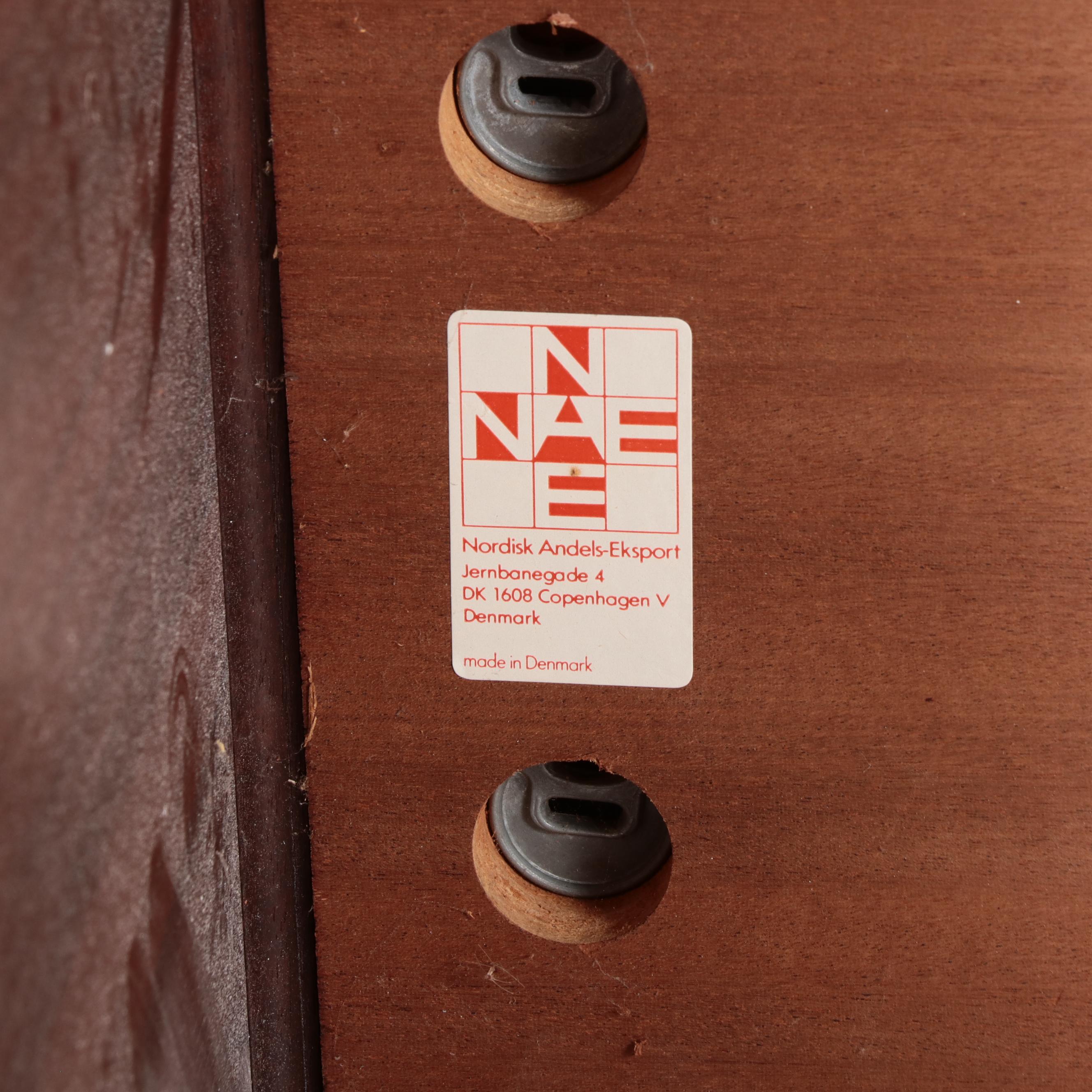 Nordisk Andels-Eksport Danish Modern Waterfall Coffee Table