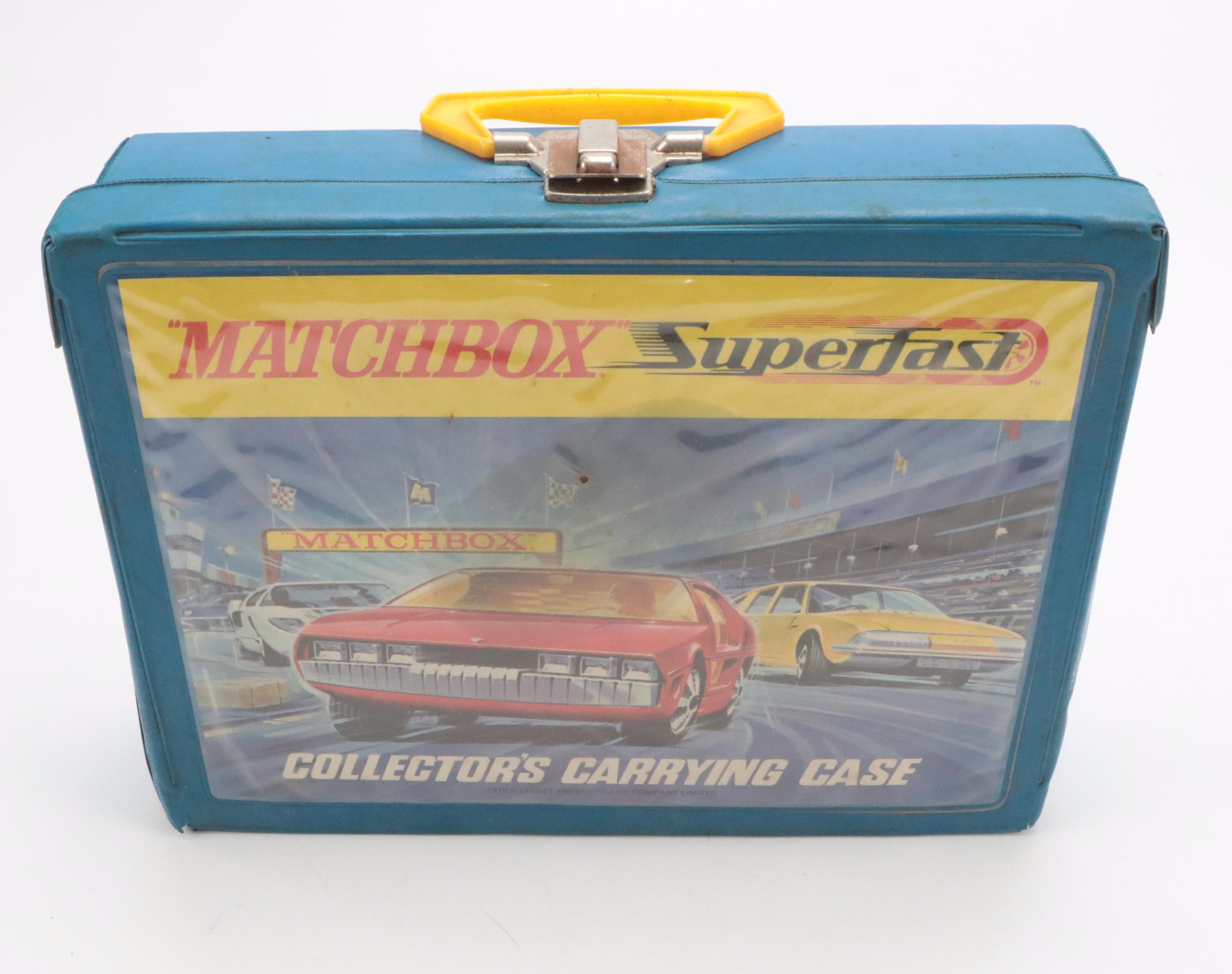 Vintage Hot Wheels from the 1970s & 1980s with Matchbox Case
