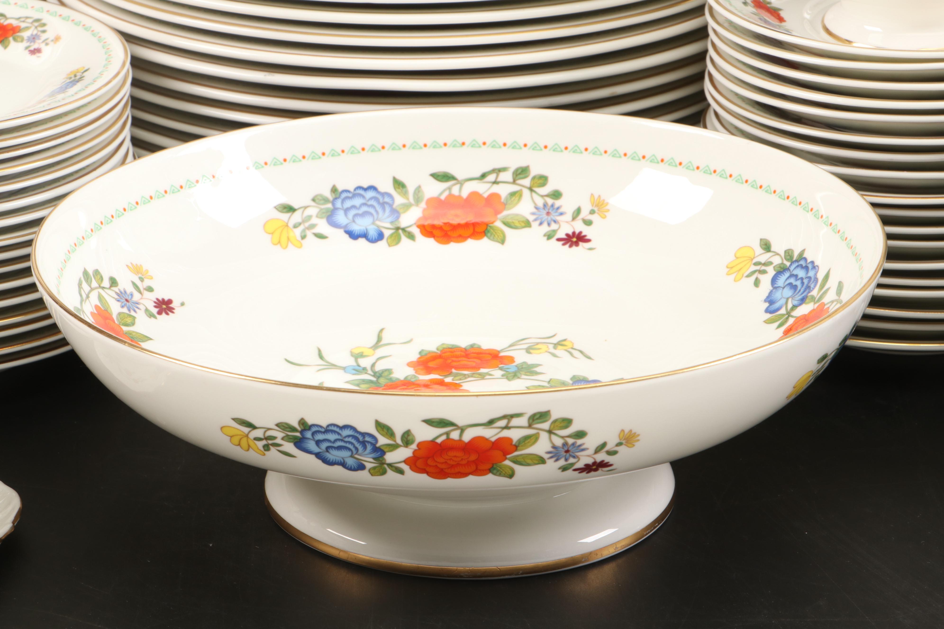 Aynsley "Famille Rose" Bone China Dinnerware and Serveware