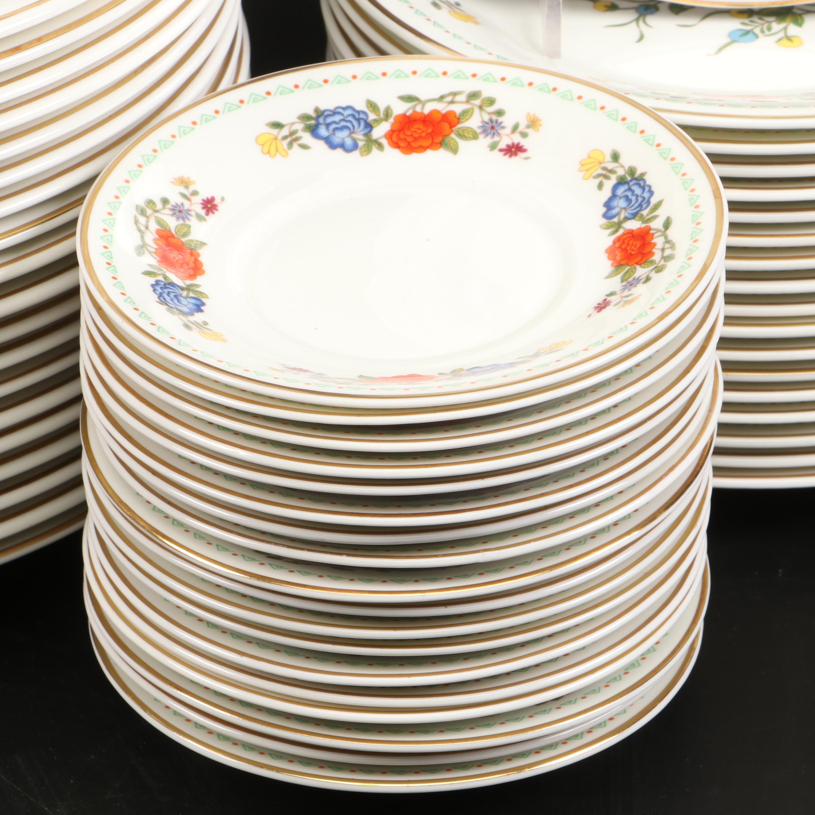 Aynsley "Famille Rose" Bone China Dinnerware and Serveware