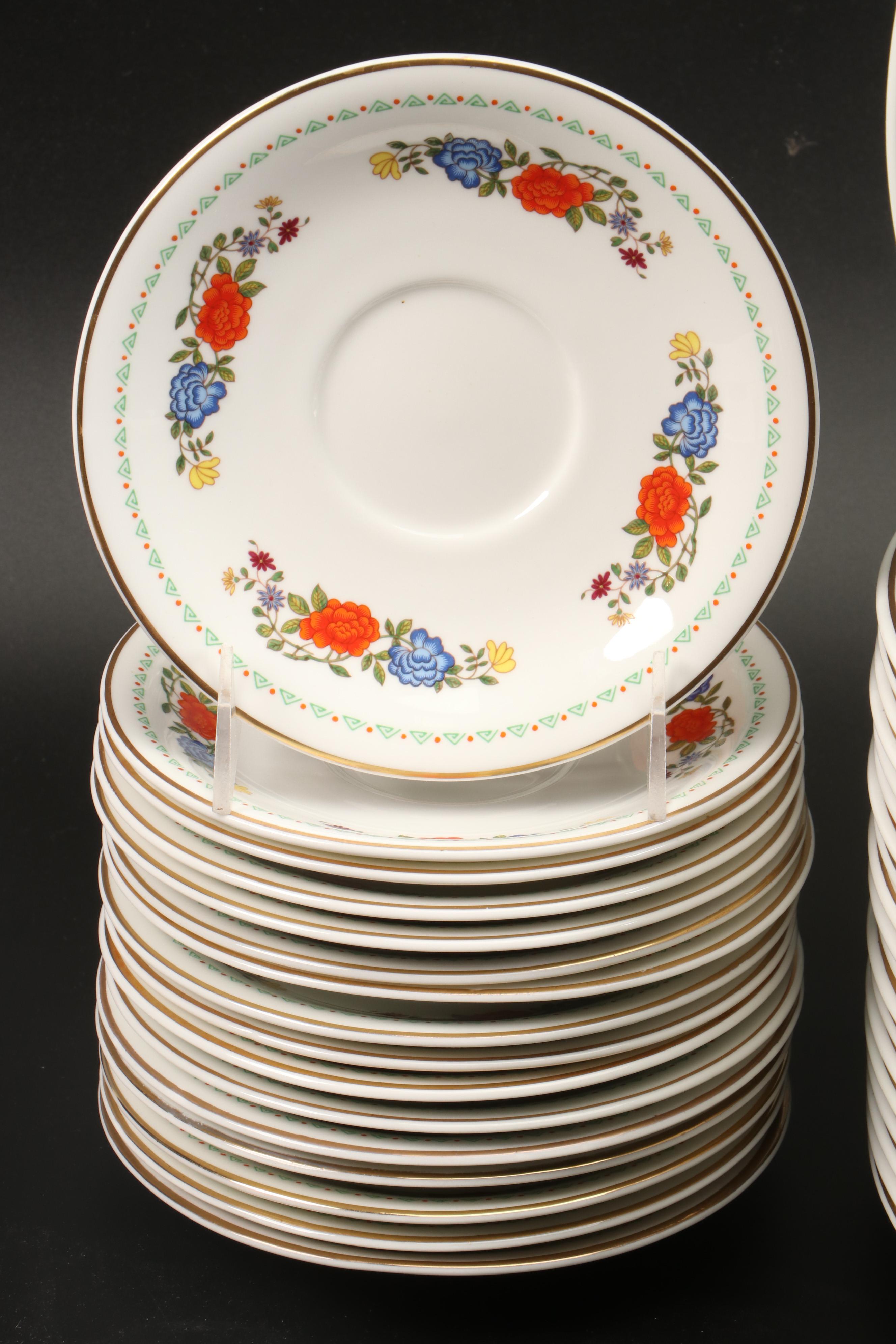 Aynsley "Famille Rose" Bone China Dinnerware and Serveware