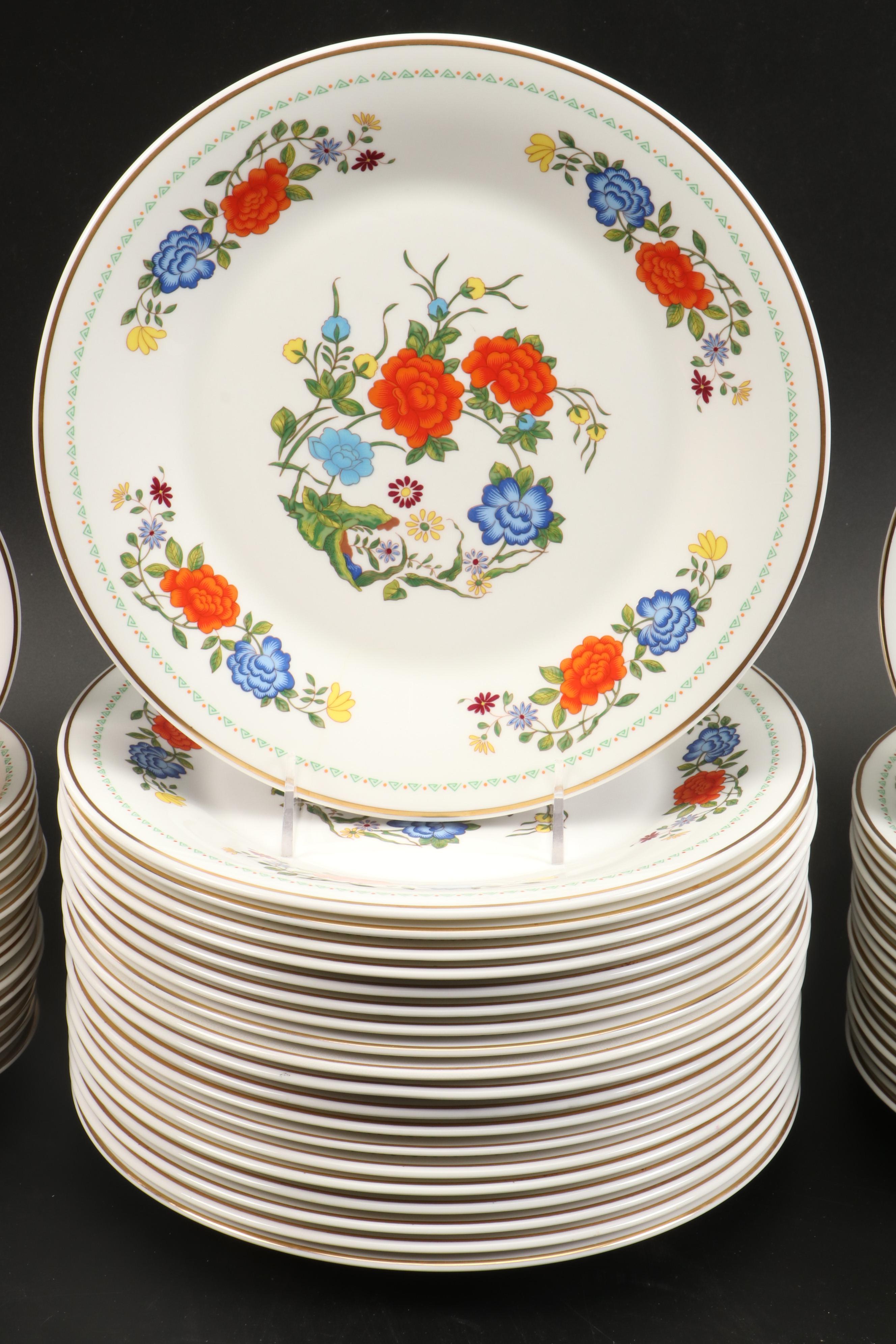 Aynsley "Famille Rose" Bone China Dinnerware and Serveware