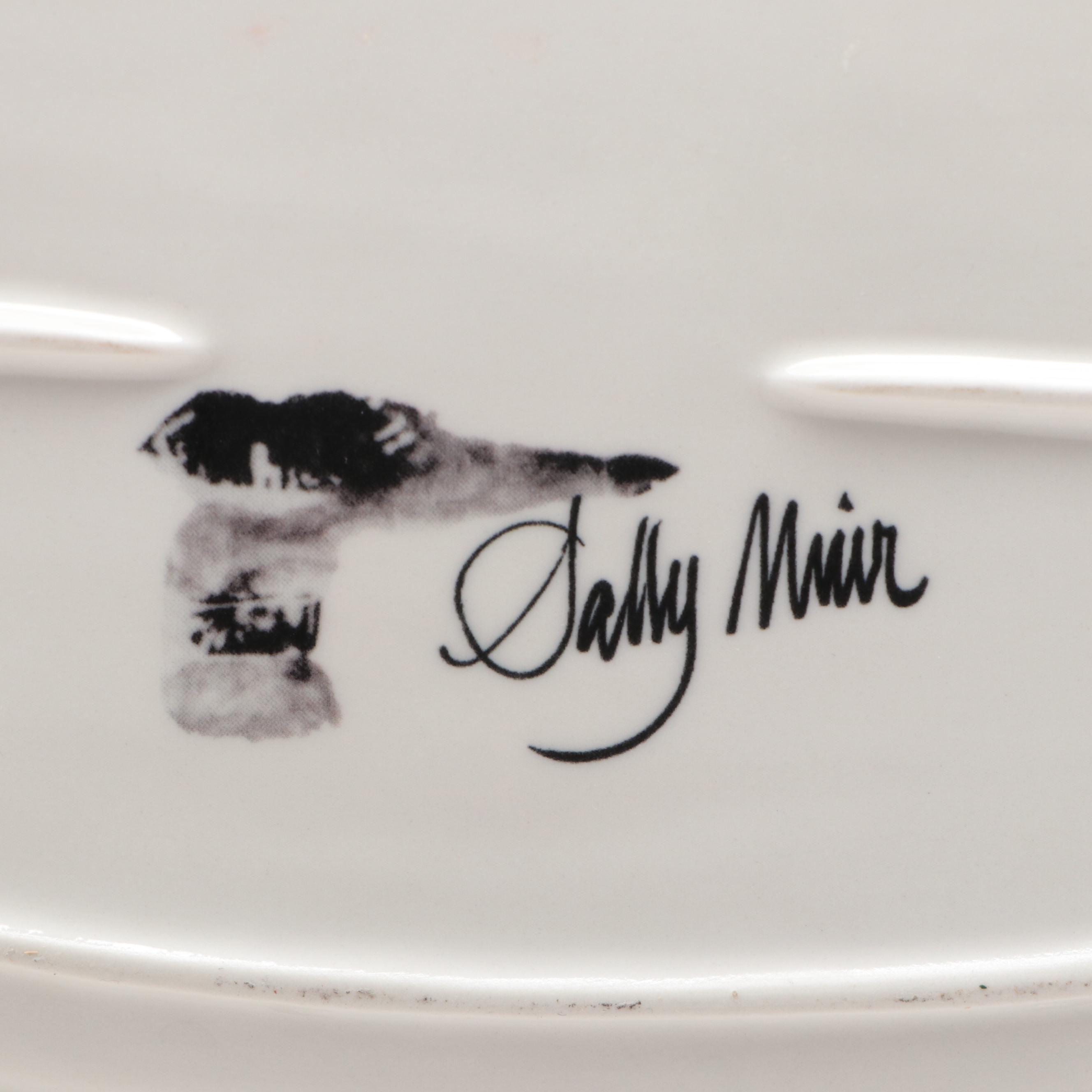 Sally Muir for Anthropologie Dachshund Porcelain Platter