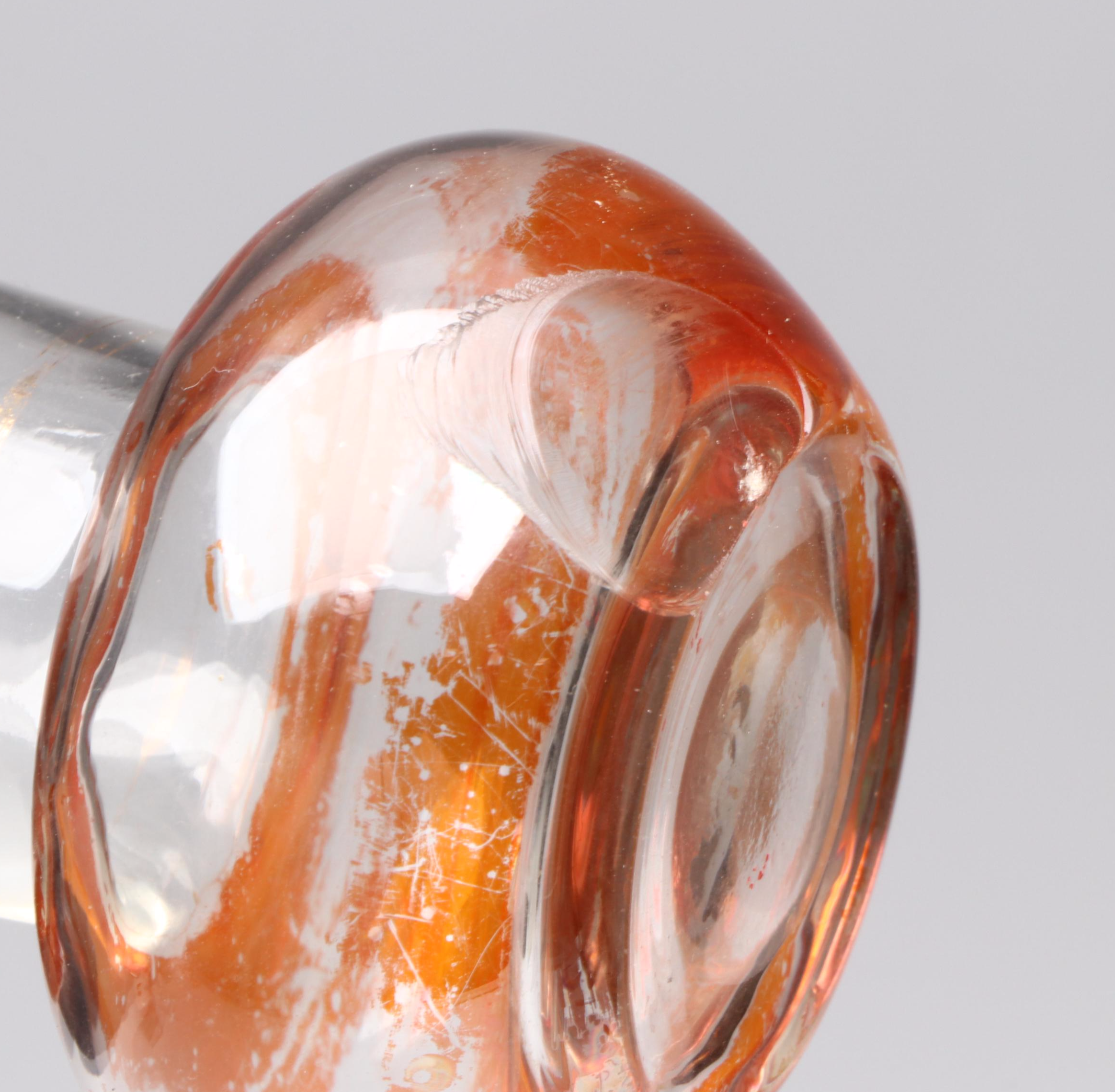 Bartlett Collins Bud Vases with Glass Decanters, Footed Bowl and Thistle Dish