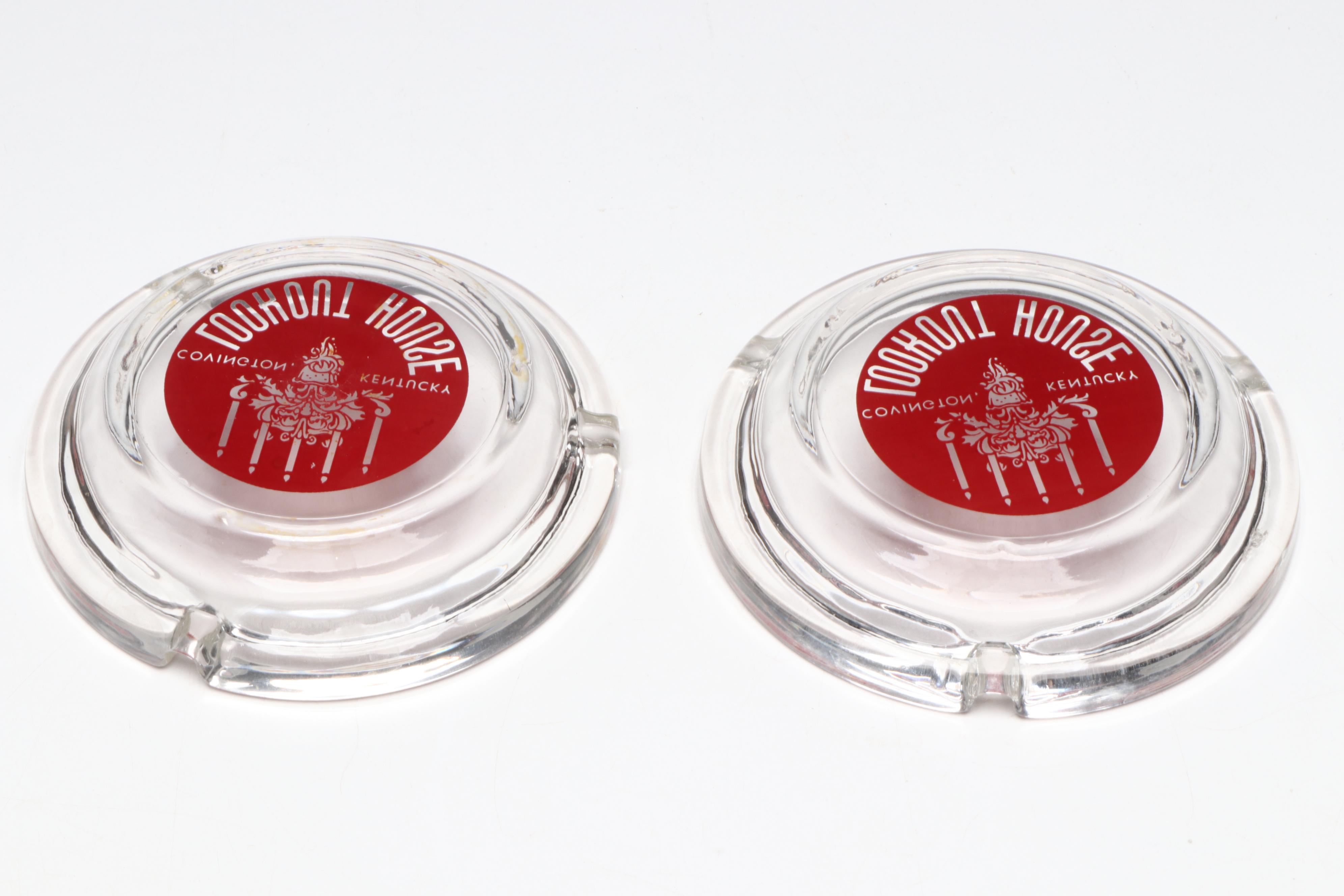 Add-O-Bank From Perma-Maid Savings with Ashtrays and Liberty Brand Candy Box