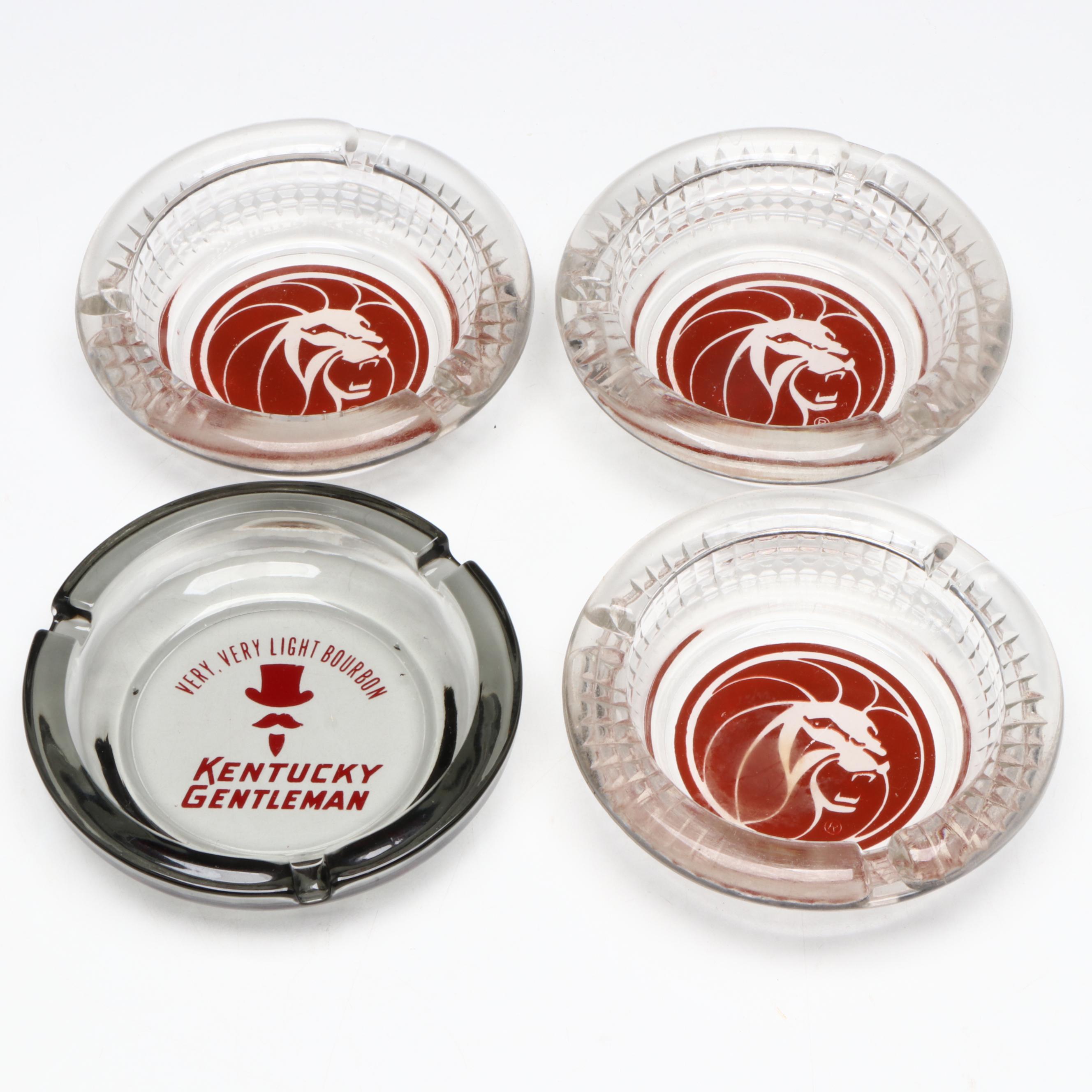 Add-O-Bank From Perma-Maid Savings with Ashtrays and Liberty Brand Candy Box