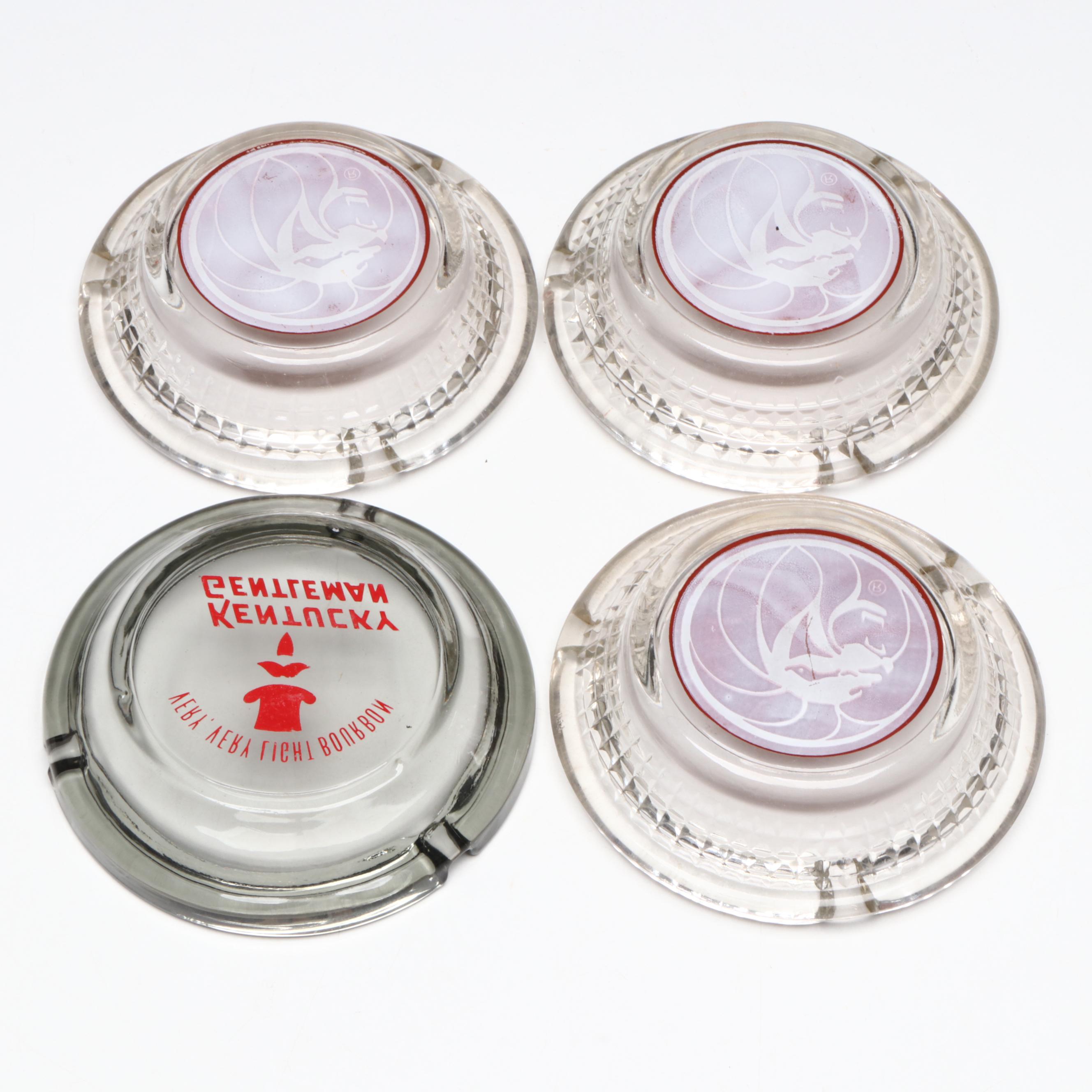 Add-O-Bank From Perma-Maid Savings with Ashtrays and Liberty Brand Candy Box