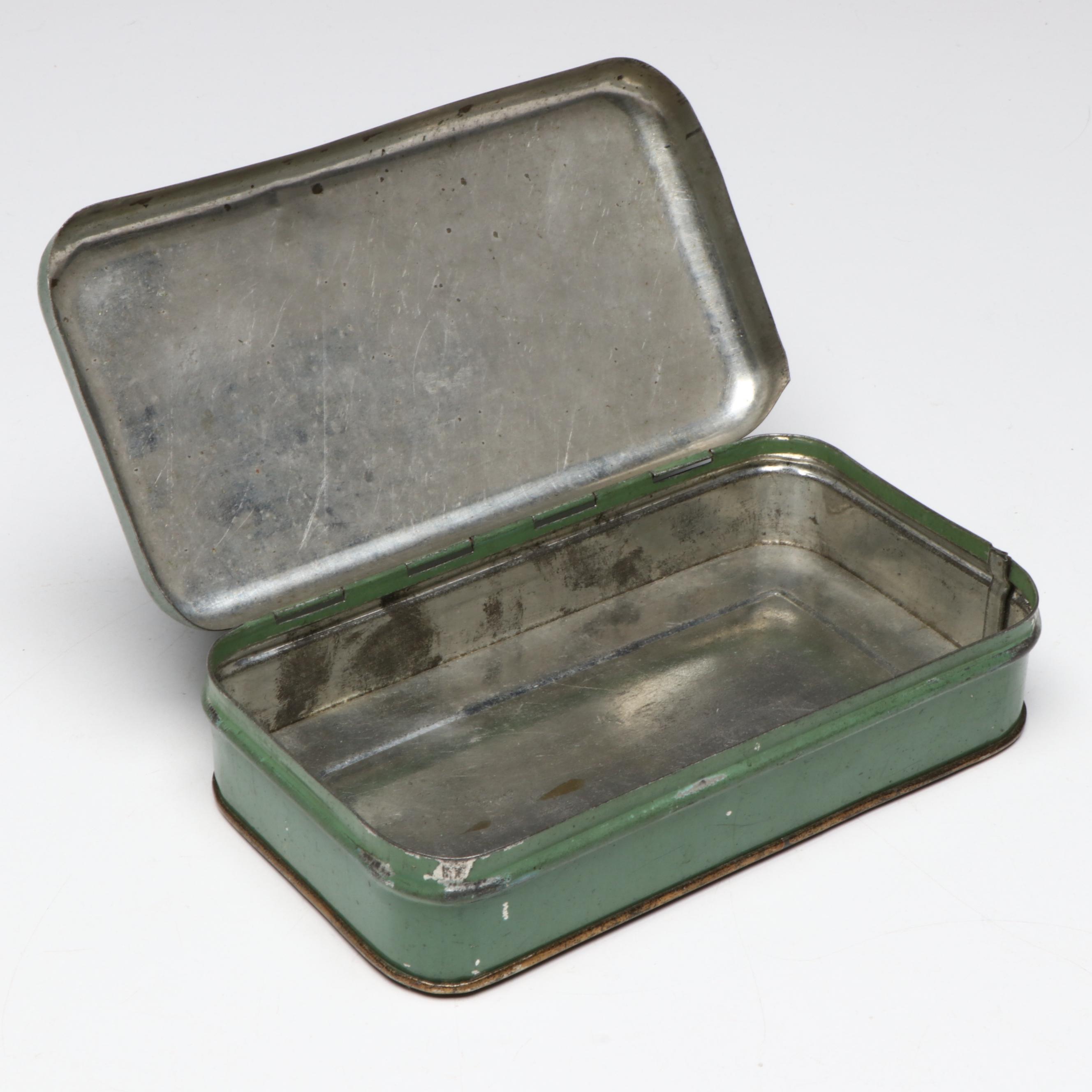 Add-O-Bank From Perma-Maid Savings with Ashtrays and Liberty Brand Candy Box