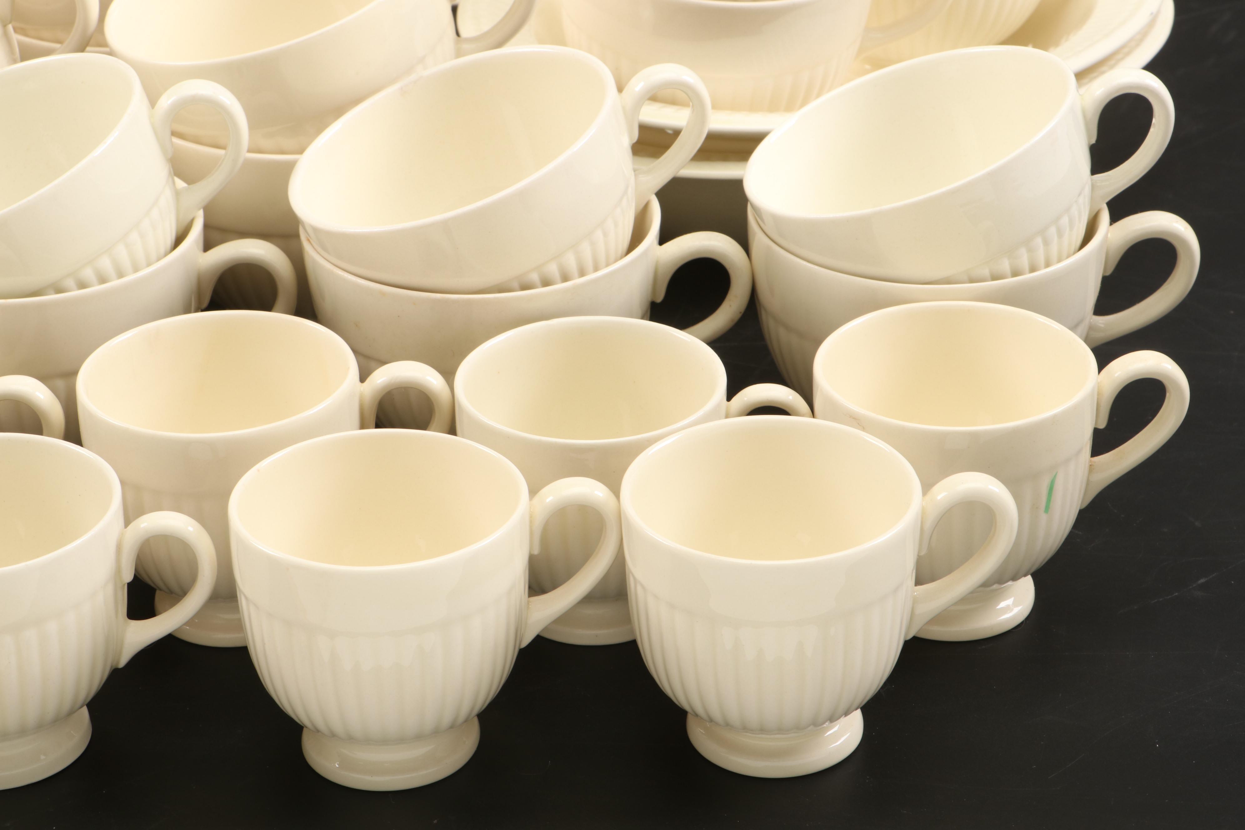 Wedgwood "Edme" Ceramic Dinnerware, Serveware and More with Spode Salt Cellar