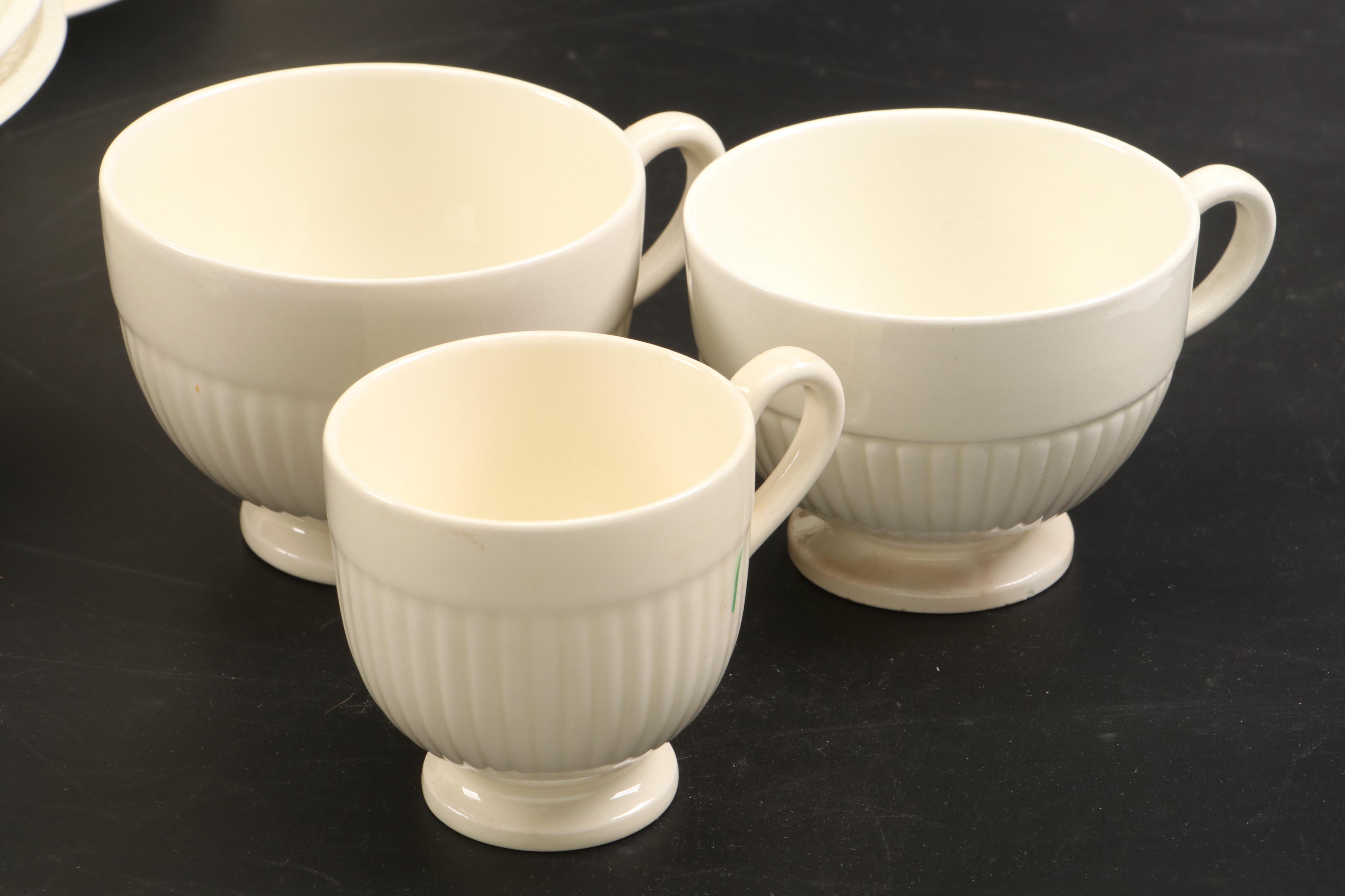 Wedgwood "Edme" Ceramic Dinnerware, Serveware and More with Spode Salt Cellar