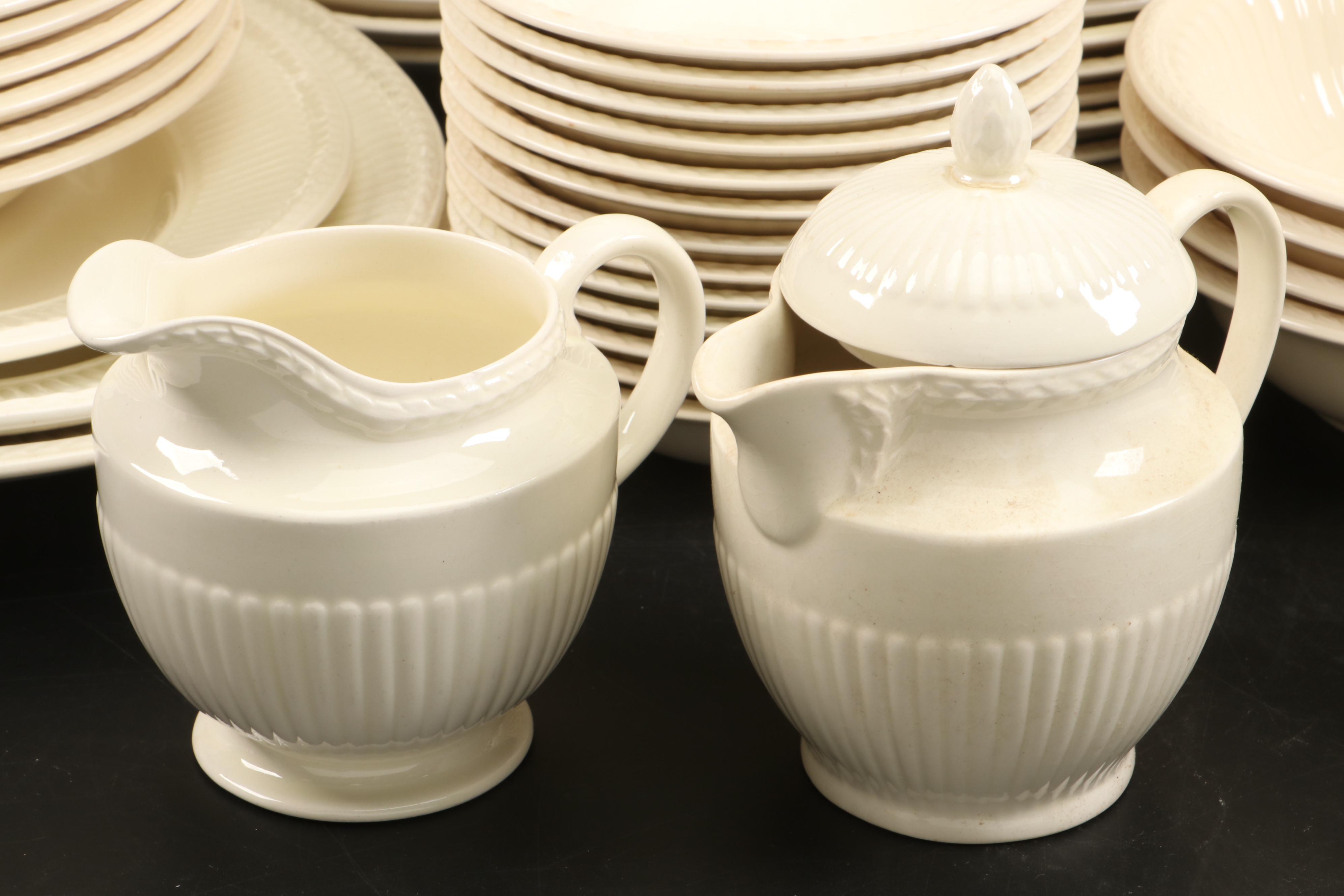 Wedgwood "Edme" Ceramic Dinnerware, Serveware and More with Spode Salt Cellar