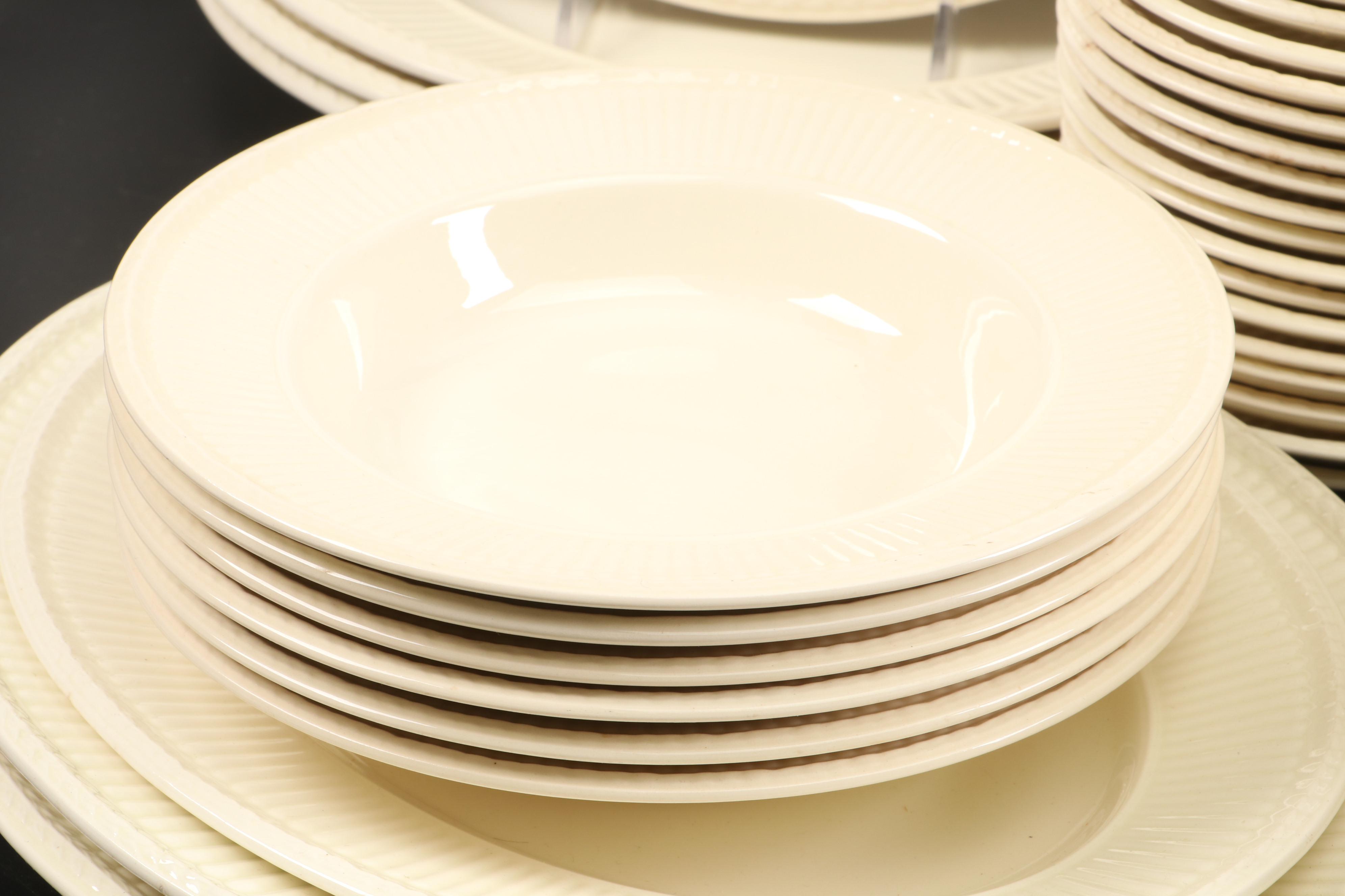 Wedgwood "Edme" Ceramic Dinnerware, Serveware and More with Spode Salt Cellar