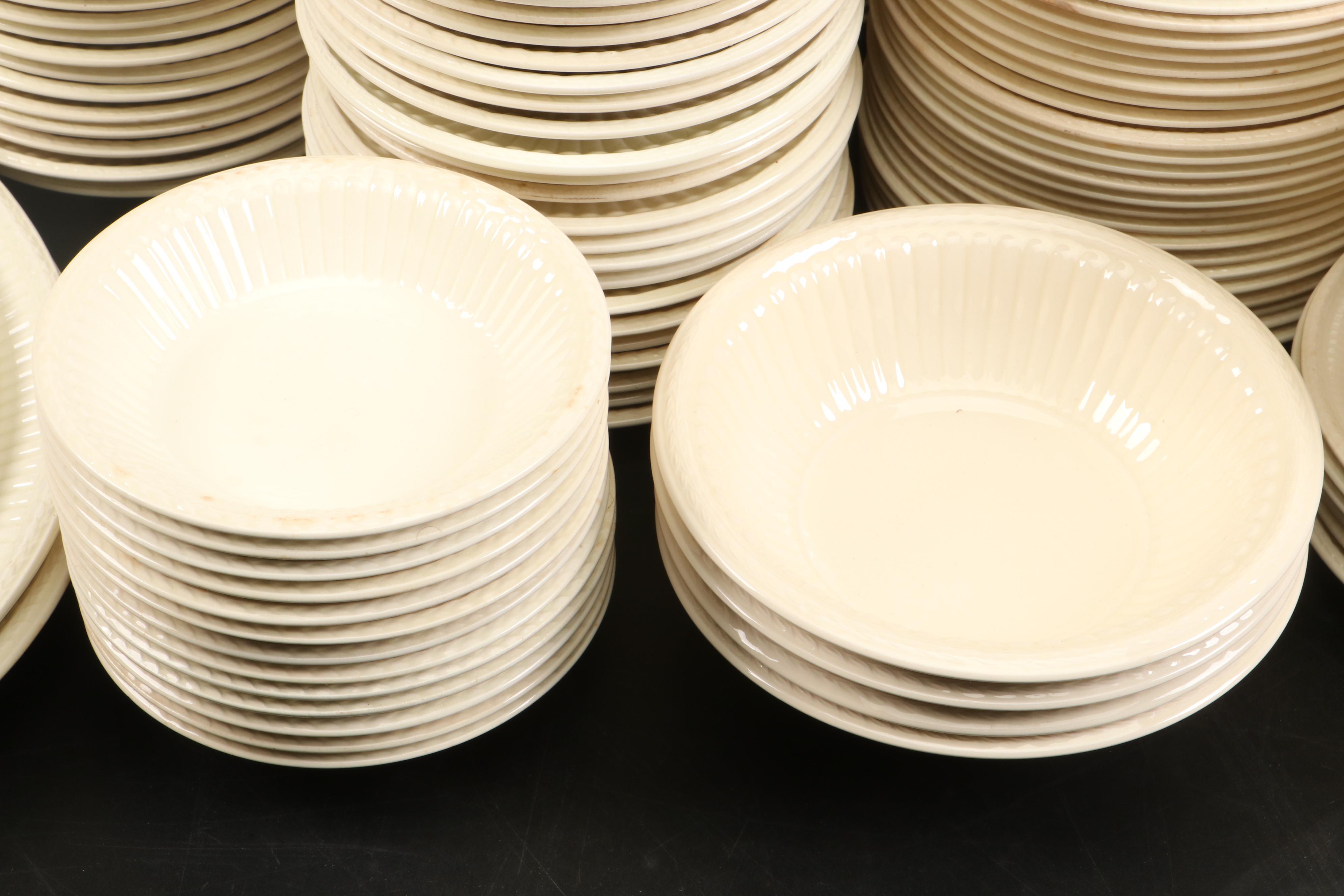 Wedgwood "Edme" Ceramic Dinnerware, Serveware and More with Spode Salt Cellar