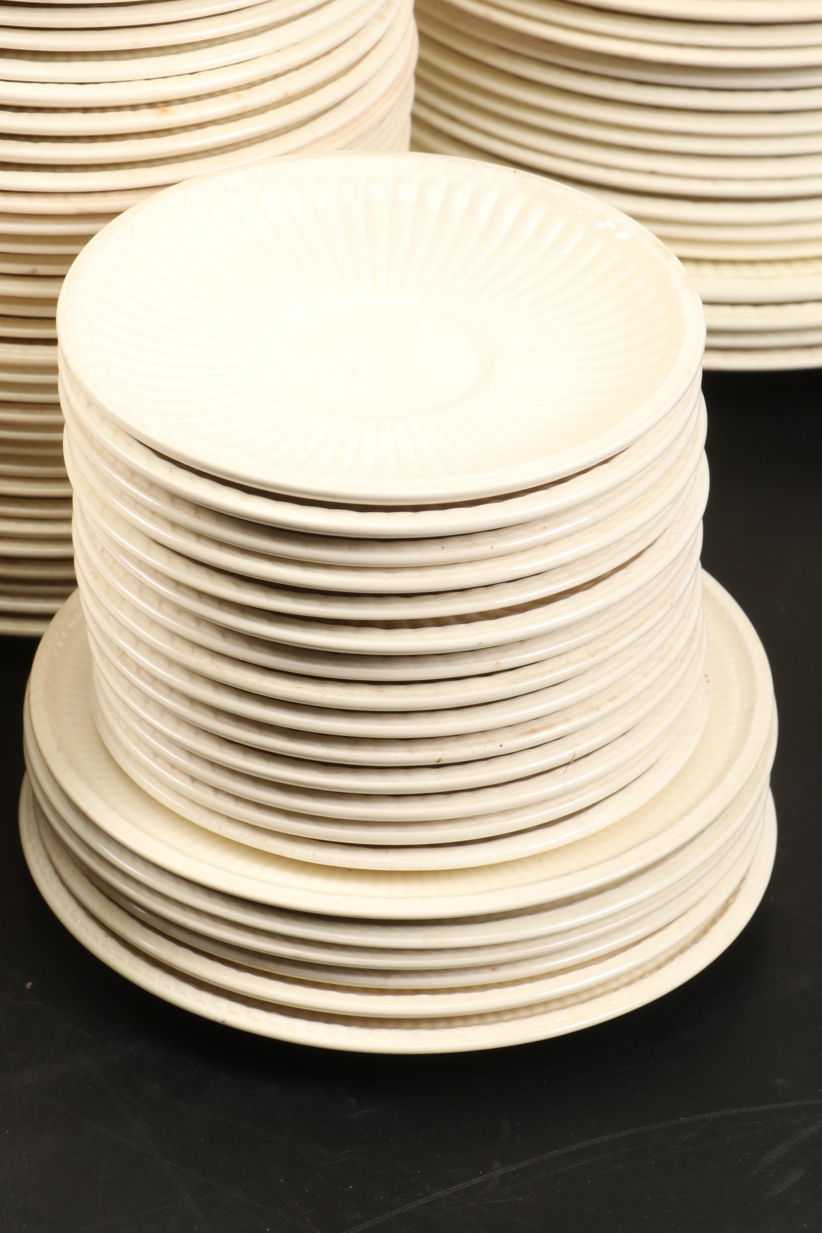 Wedgwood "Edme" Ceramic Dinnerware, Serveware and More with Spode Salt Cellar