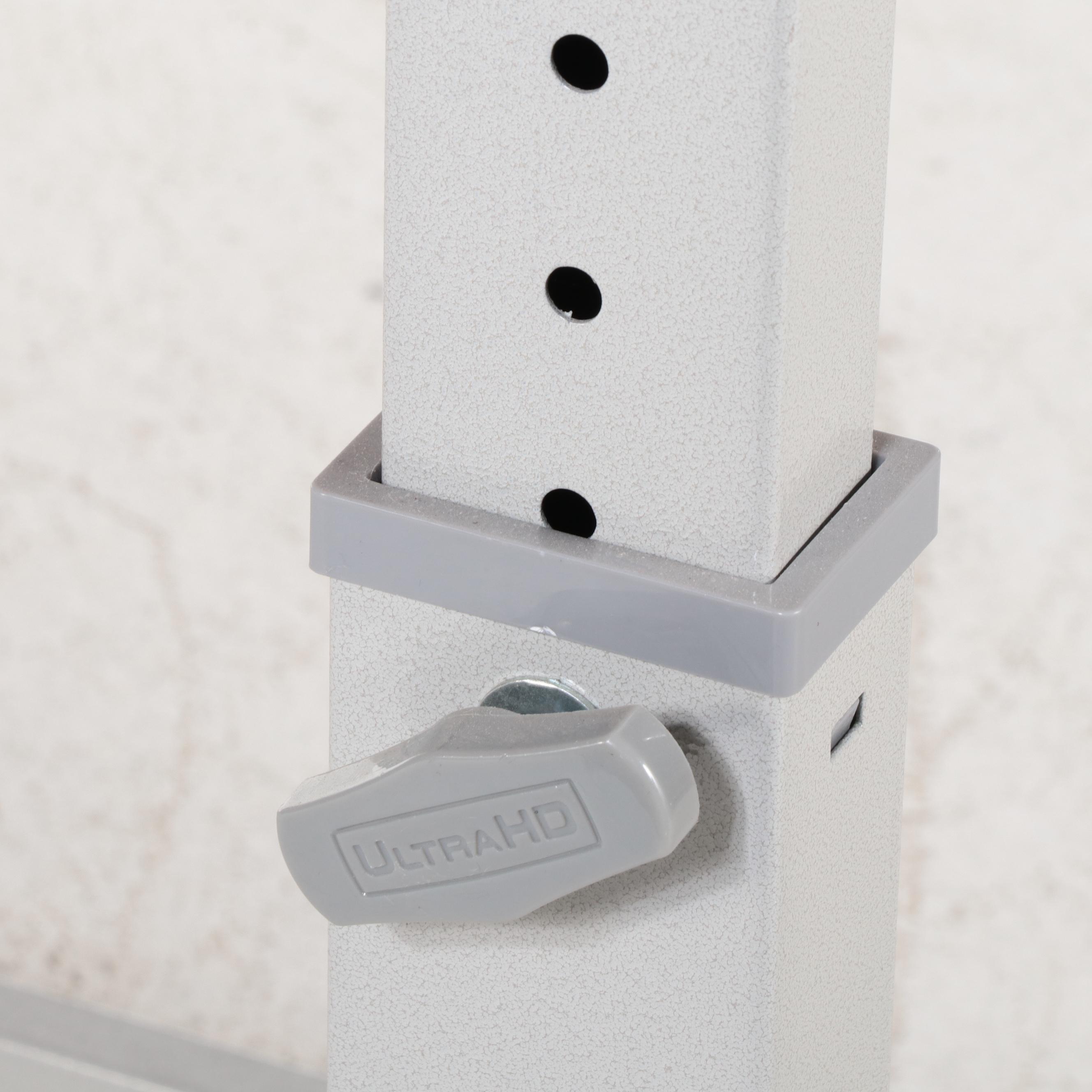 Seville Classics Ultra HD Metal and Wood Work Table