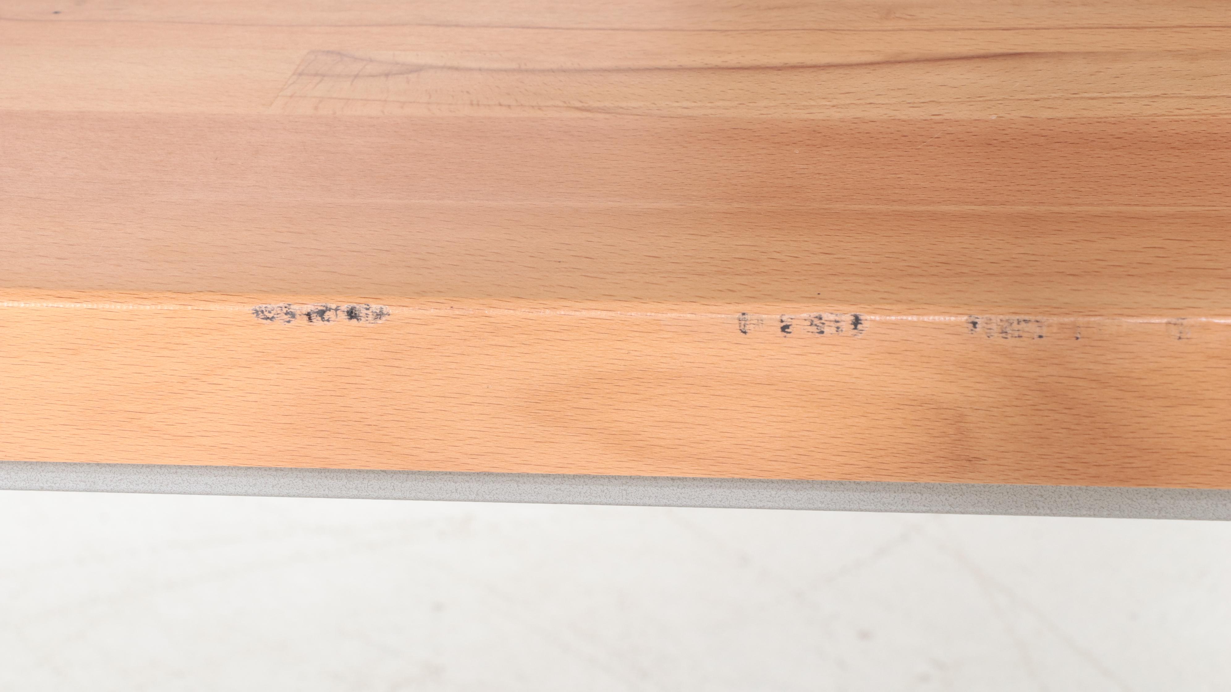 Seville Classics Ultra HD Metal and Wood Work Table