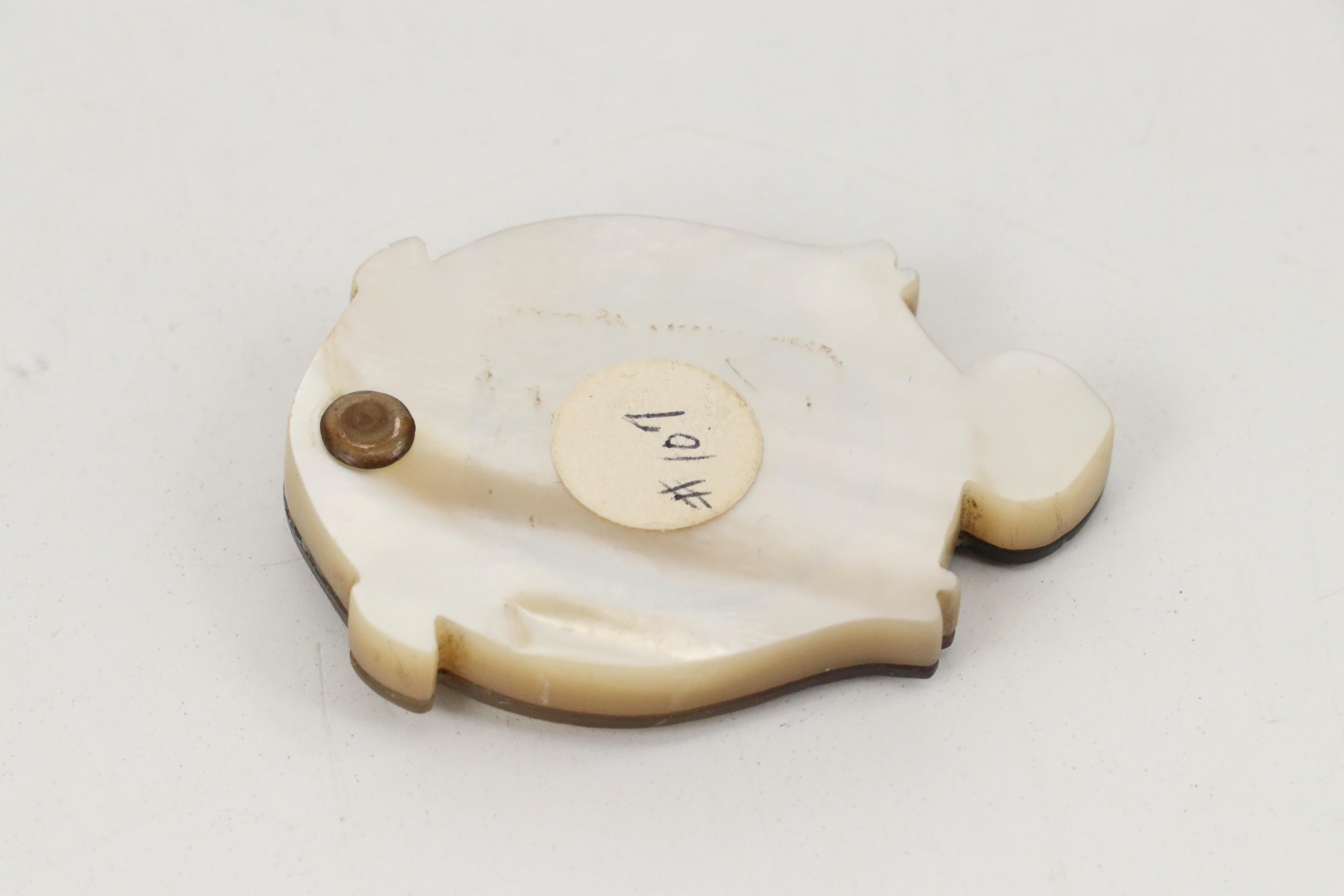 Ceramic, MOP, Bone, and Plastic Whist Card Game Scoring Markers in Boxes