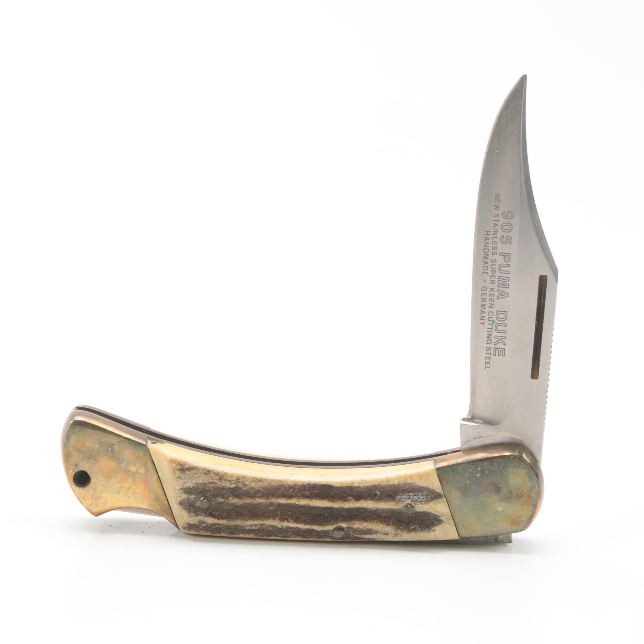 M. Klein & Sons with Other Folding Knives and Girl Scouts Utensil Tool