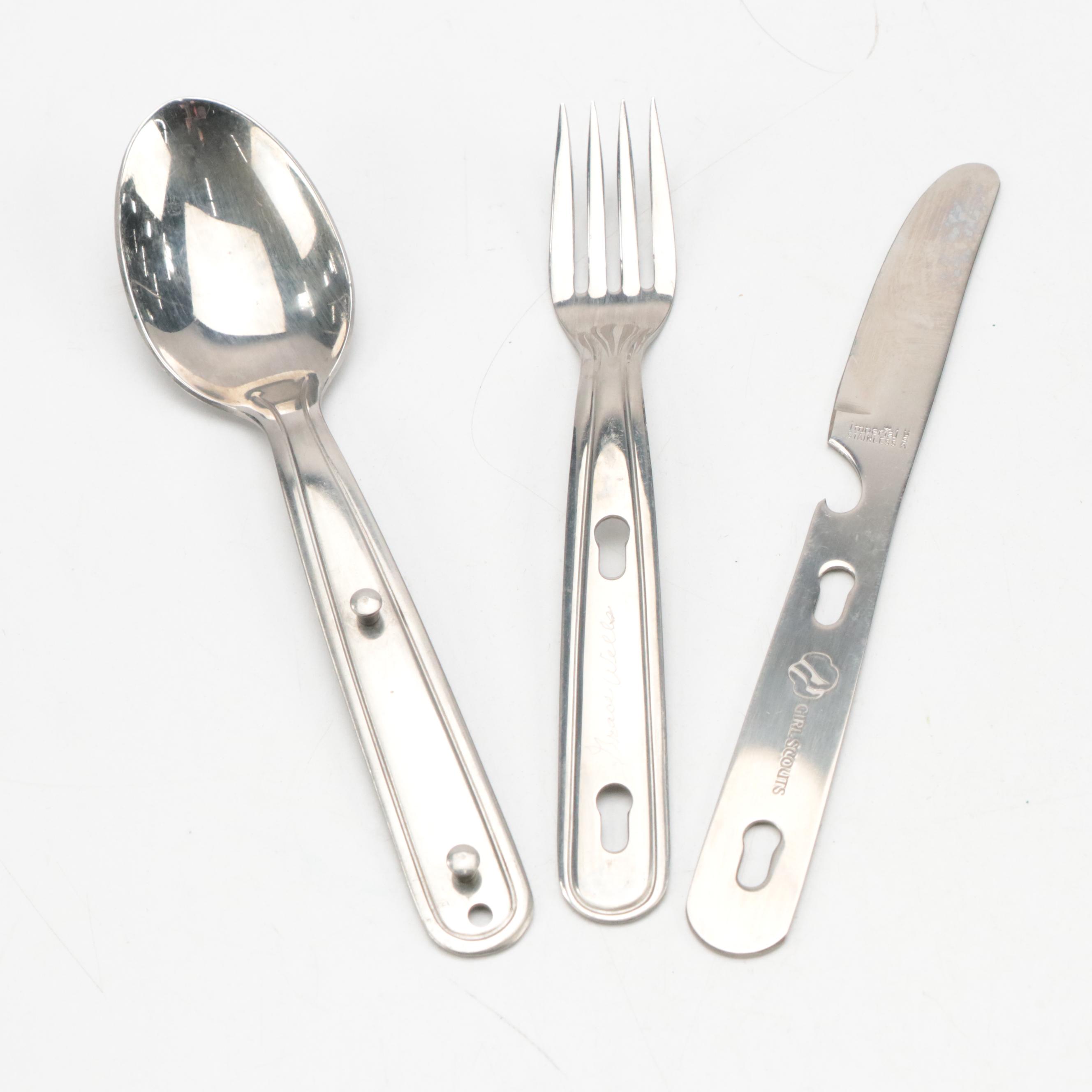 M. Klein & Sons with Other Folding Knives and Girl Scouts Utensil Tool