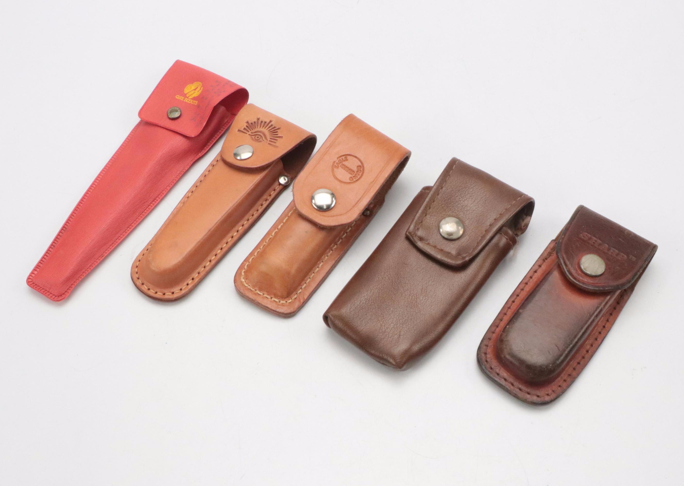 M. Klein & Sons with Other Folding Knives and Girl Scouts Utensil Tool