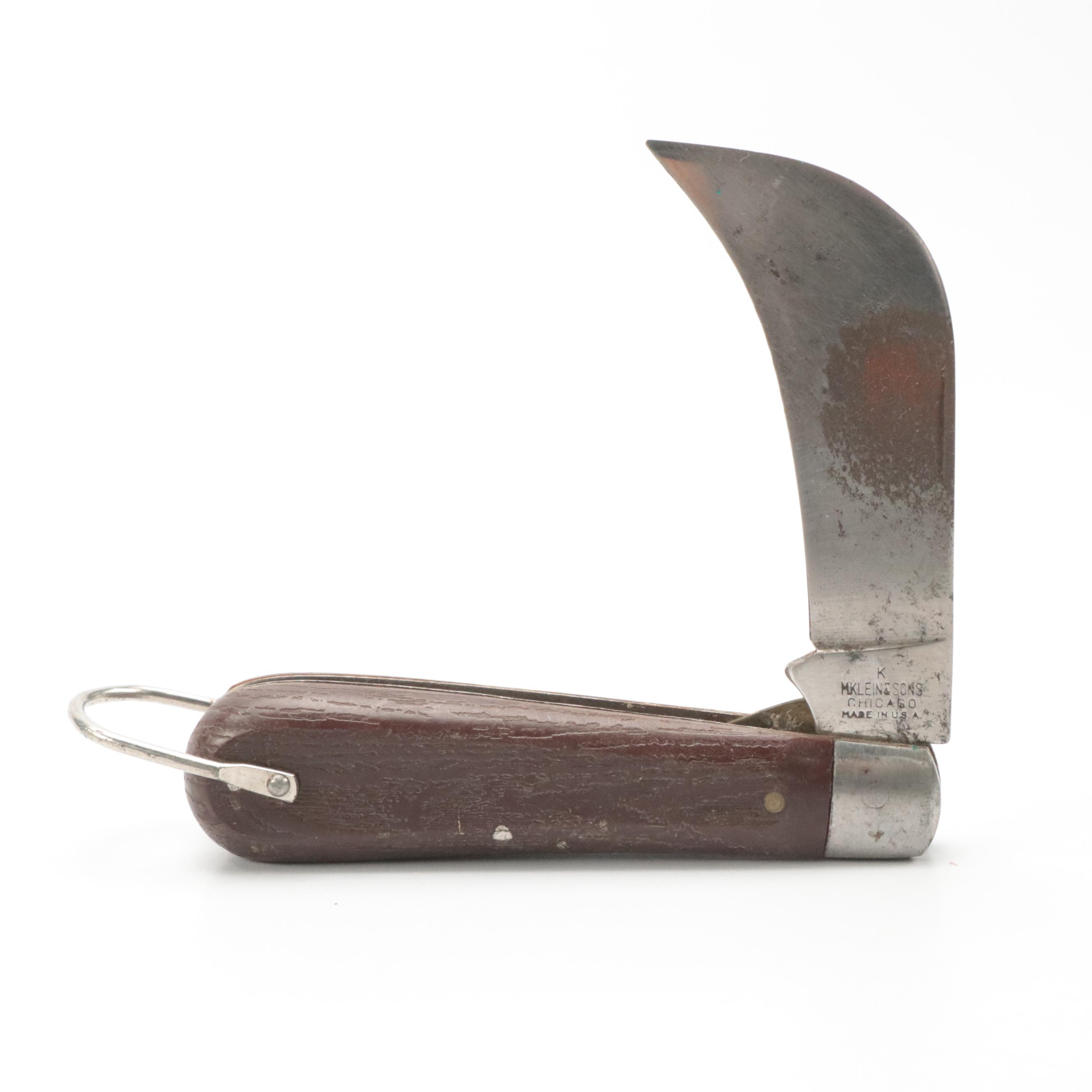 M. Klein & Sons with Other Folding Knives and Girl Scouts Utensil Tool