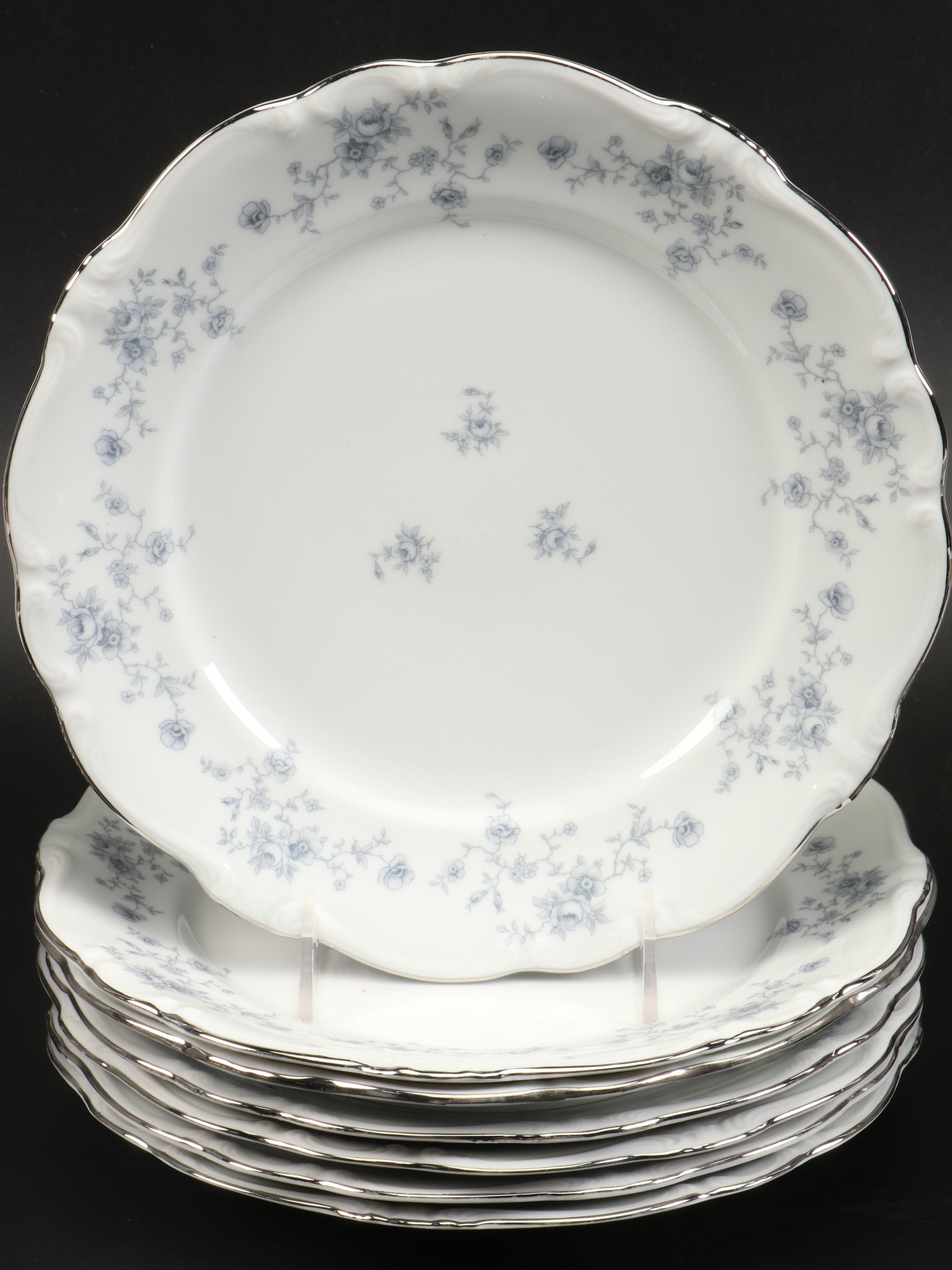 Johann Haviland "Blue Garland" Porcelain Dinner Plates, Soup Bowls and More