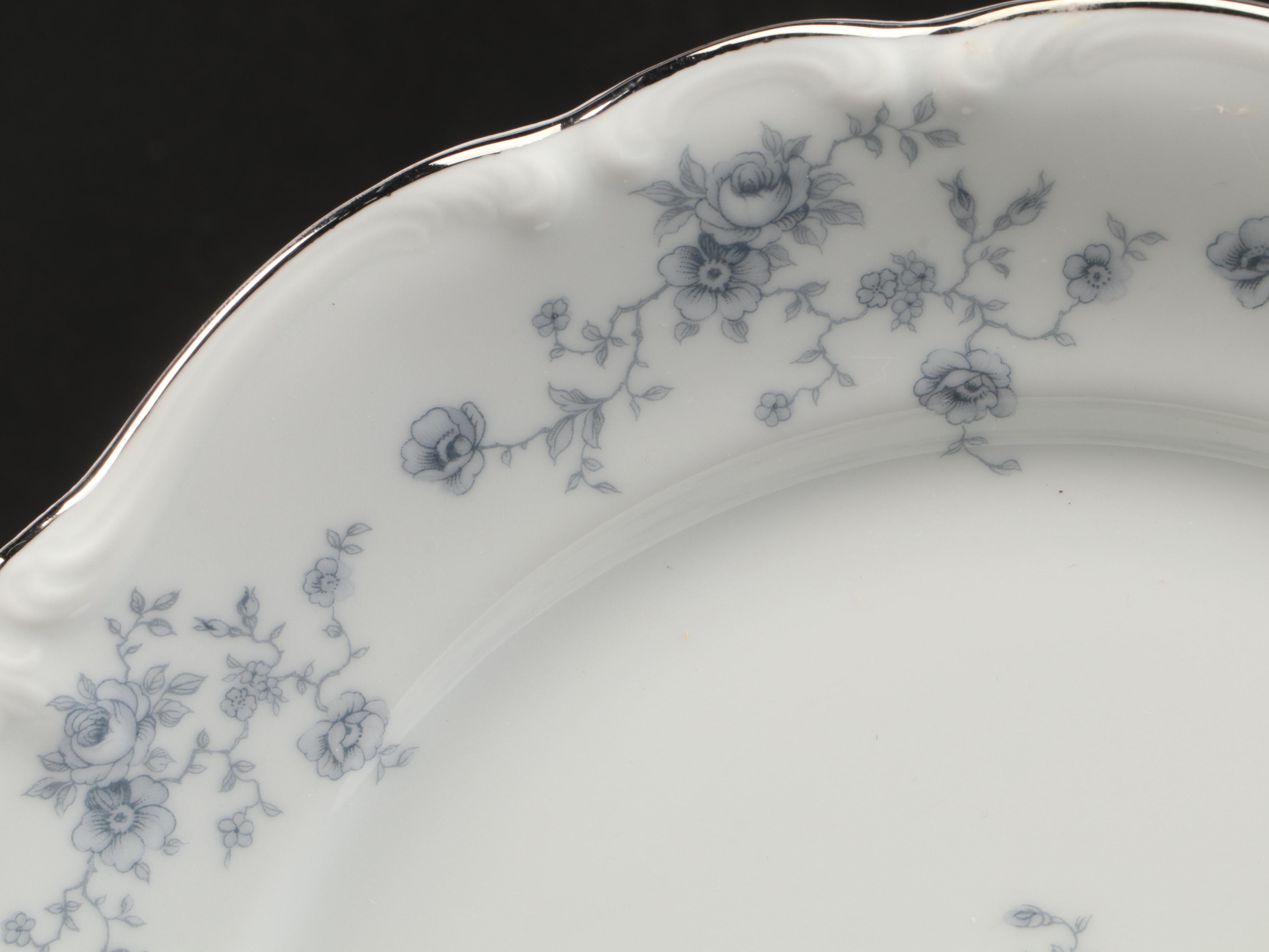 Johann Haviland "Blue Garland" Porcelain Dinner Plates, Soup Bowls and More