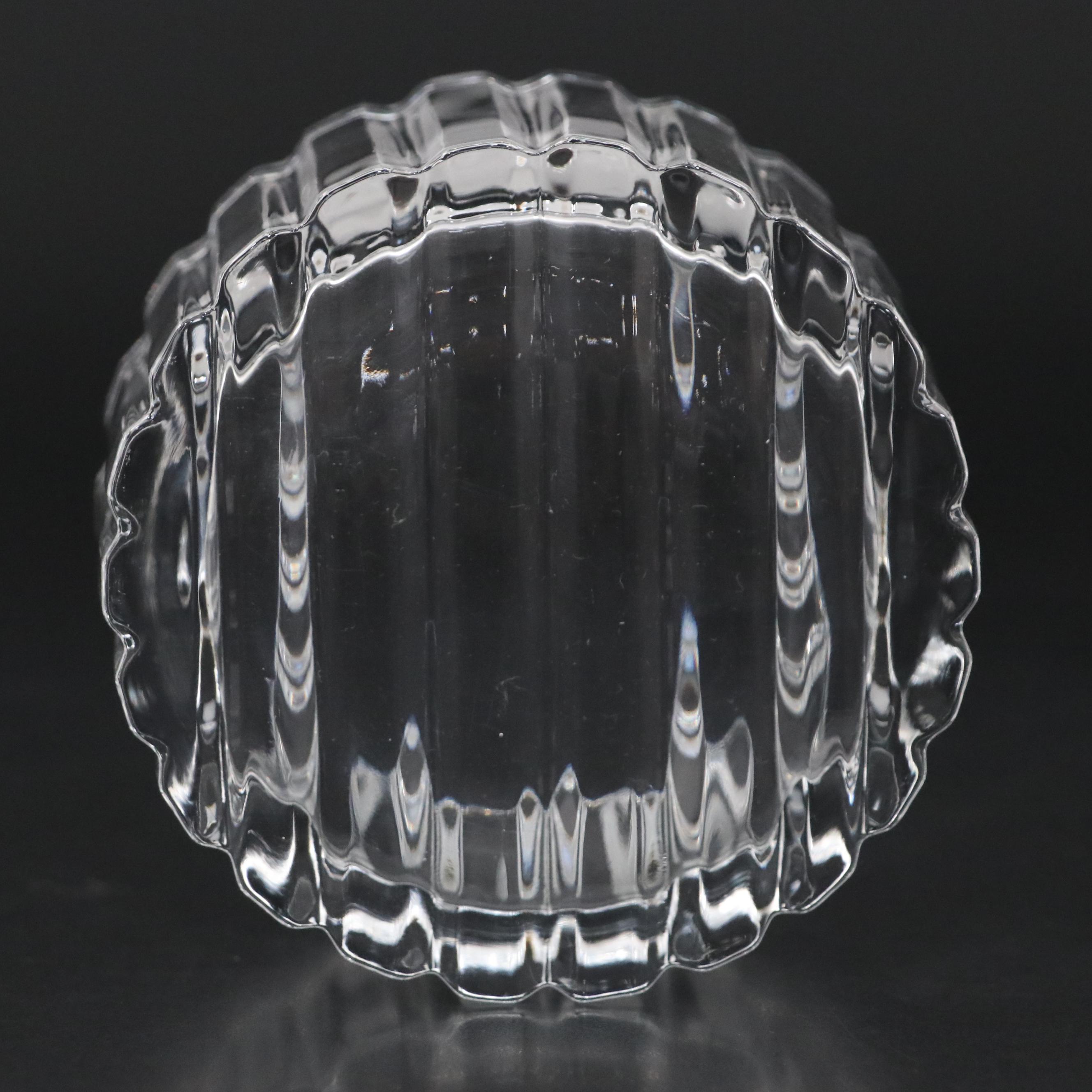 Mikasa Crystal Vase Pair with Other Cut Crystal Vase and Nut Bowl