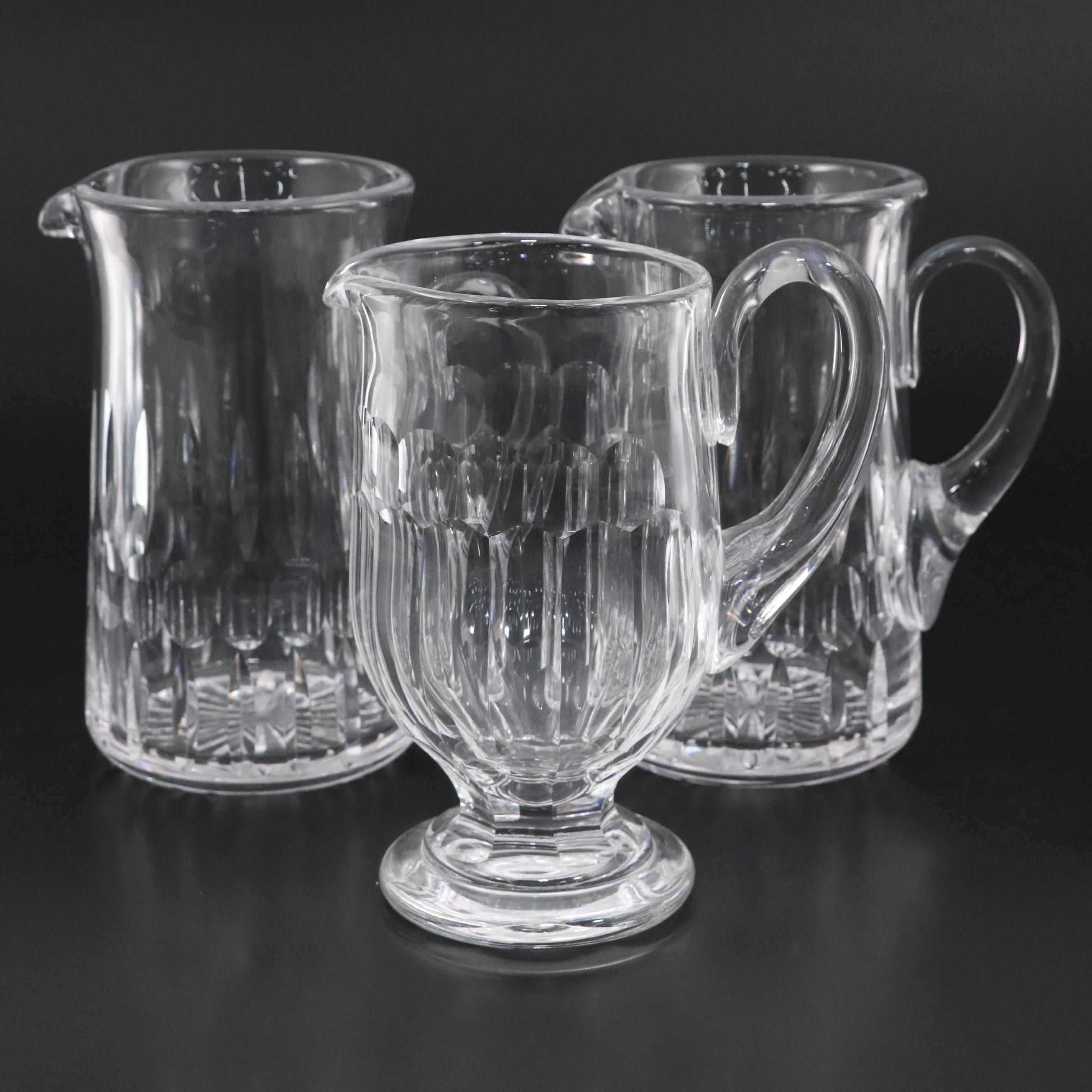 Waterford Crystal "Curraghmore" and Gucci Pitchers