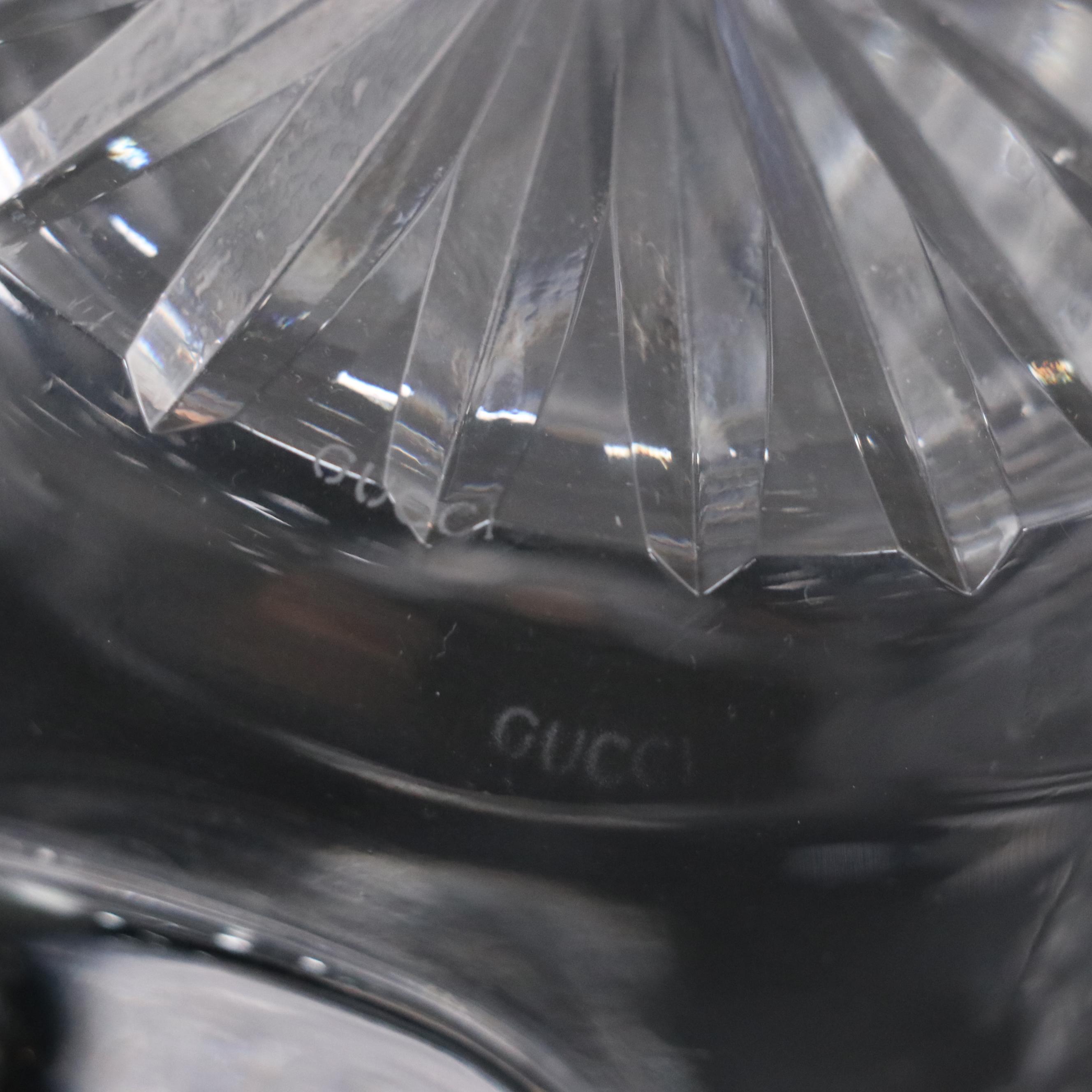 Waterford Crystal "Curraghmore" and Gucci Pitchers