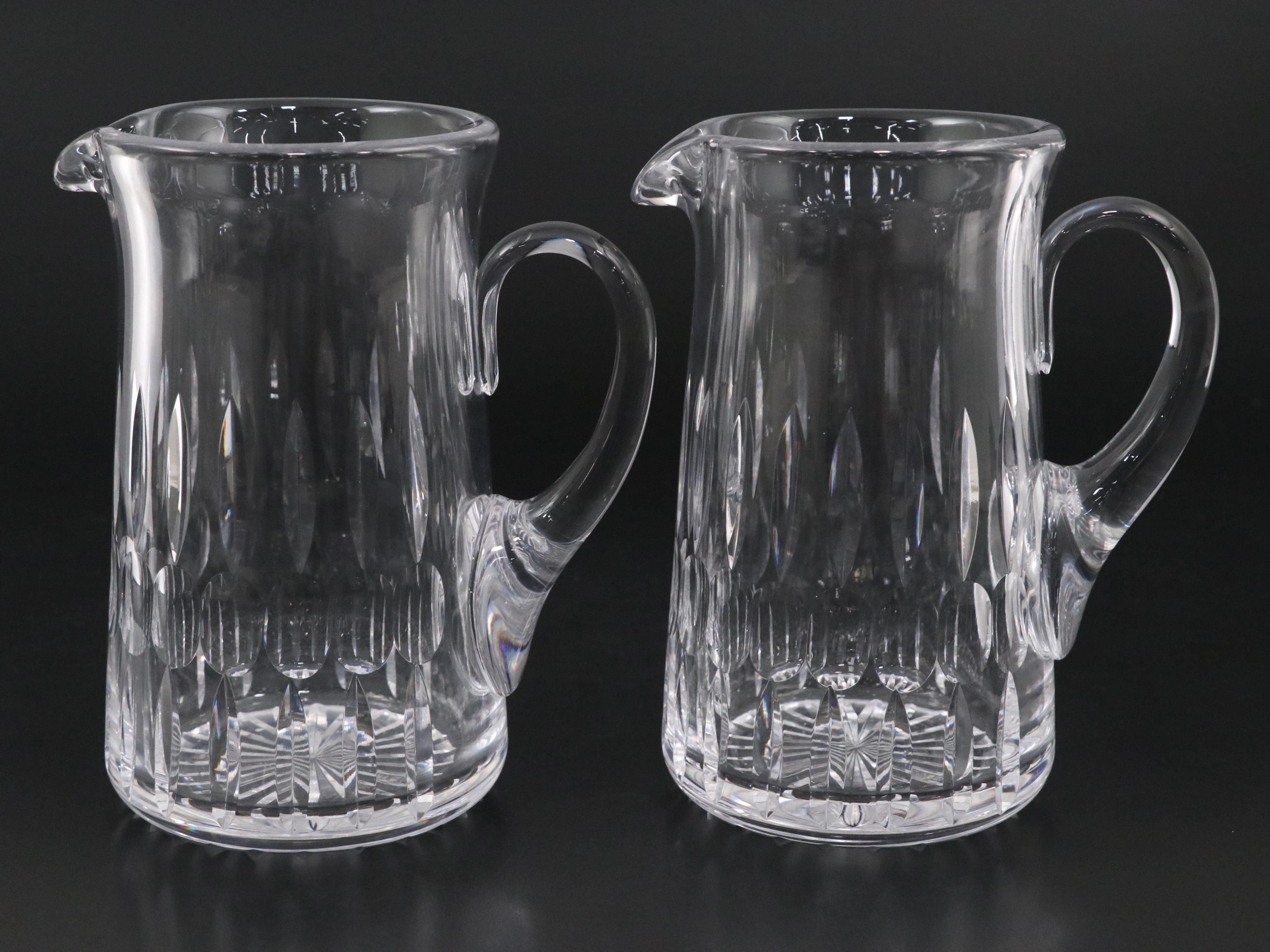 Waterford Crystal "Curraghmore" and Gucci Pitchers