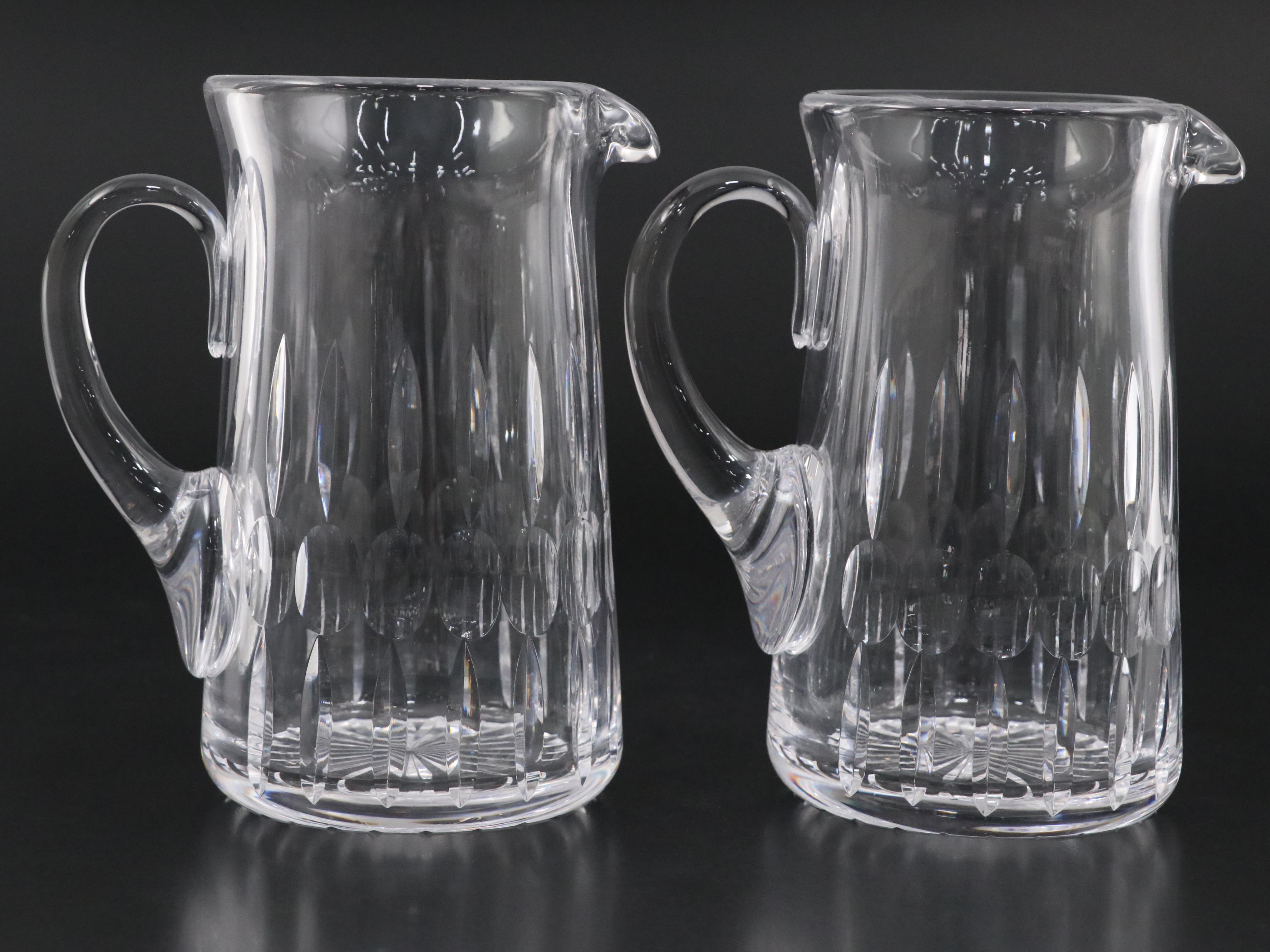 Waterford Crystal "Curraghmore" and Gucci Pitchers