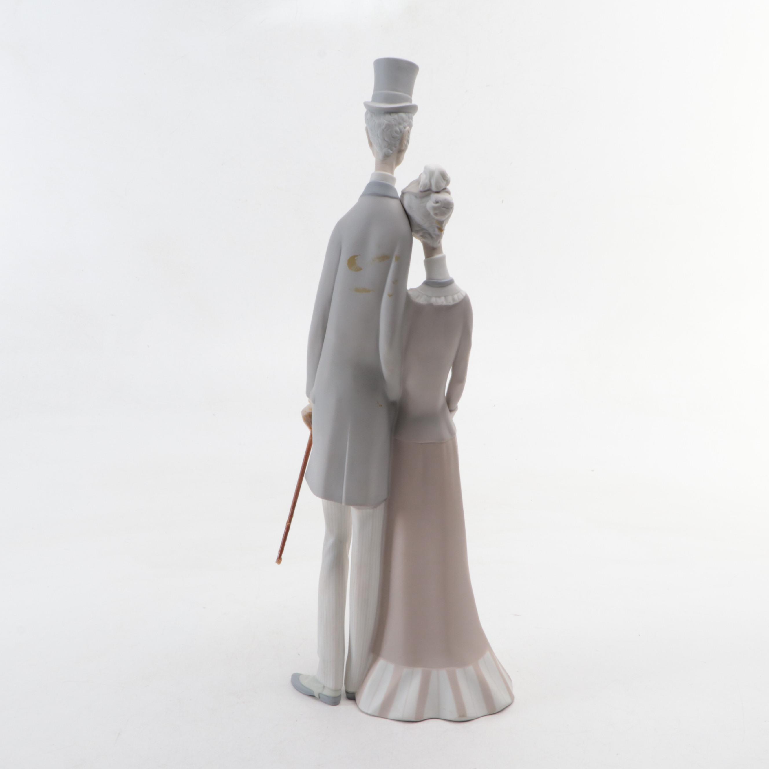 Lladró "Old Age" Porcelain Figurine by Julio Fernández, 1970–1985