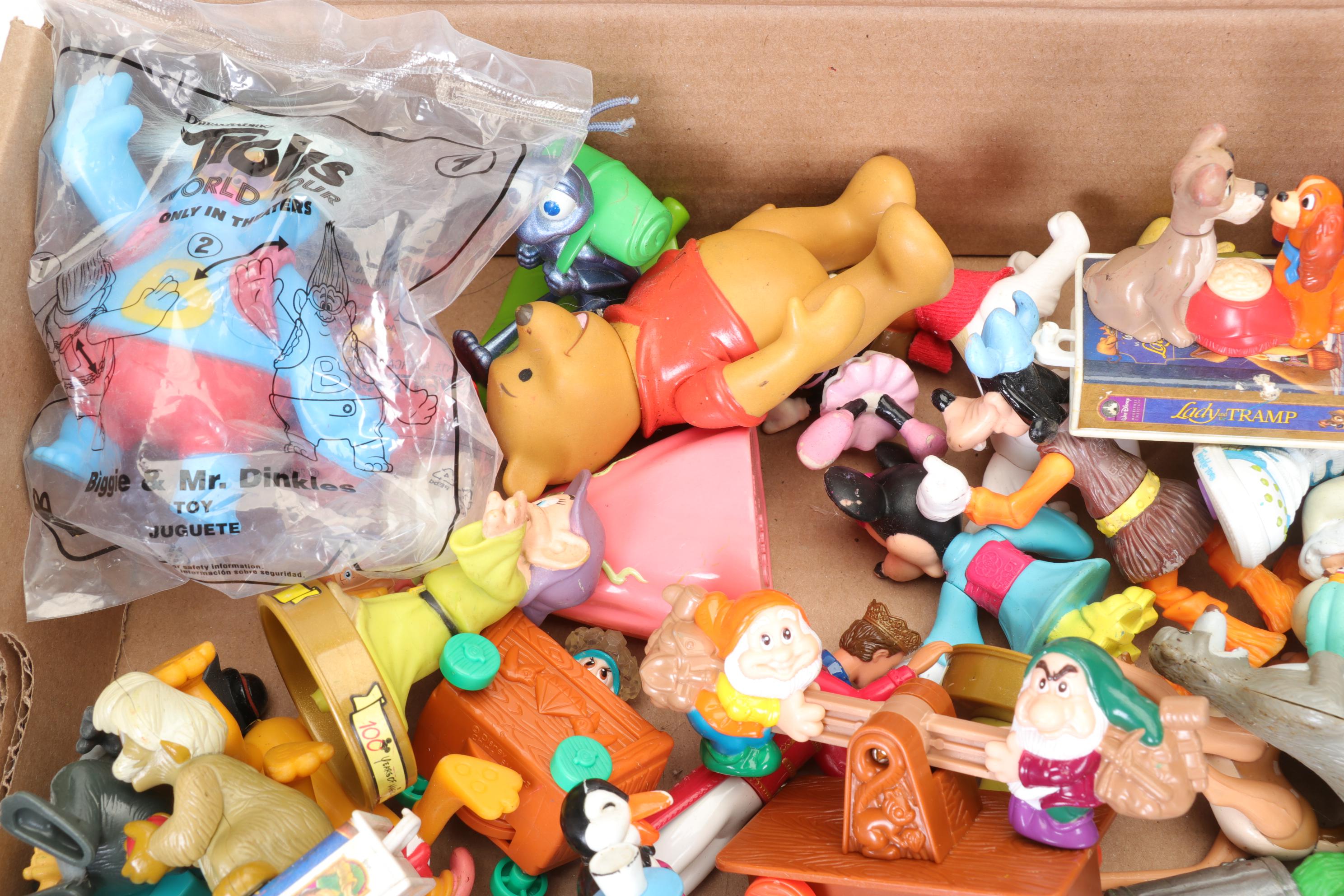 McDonald's Happy Meal Disney Toys and Other Figurines