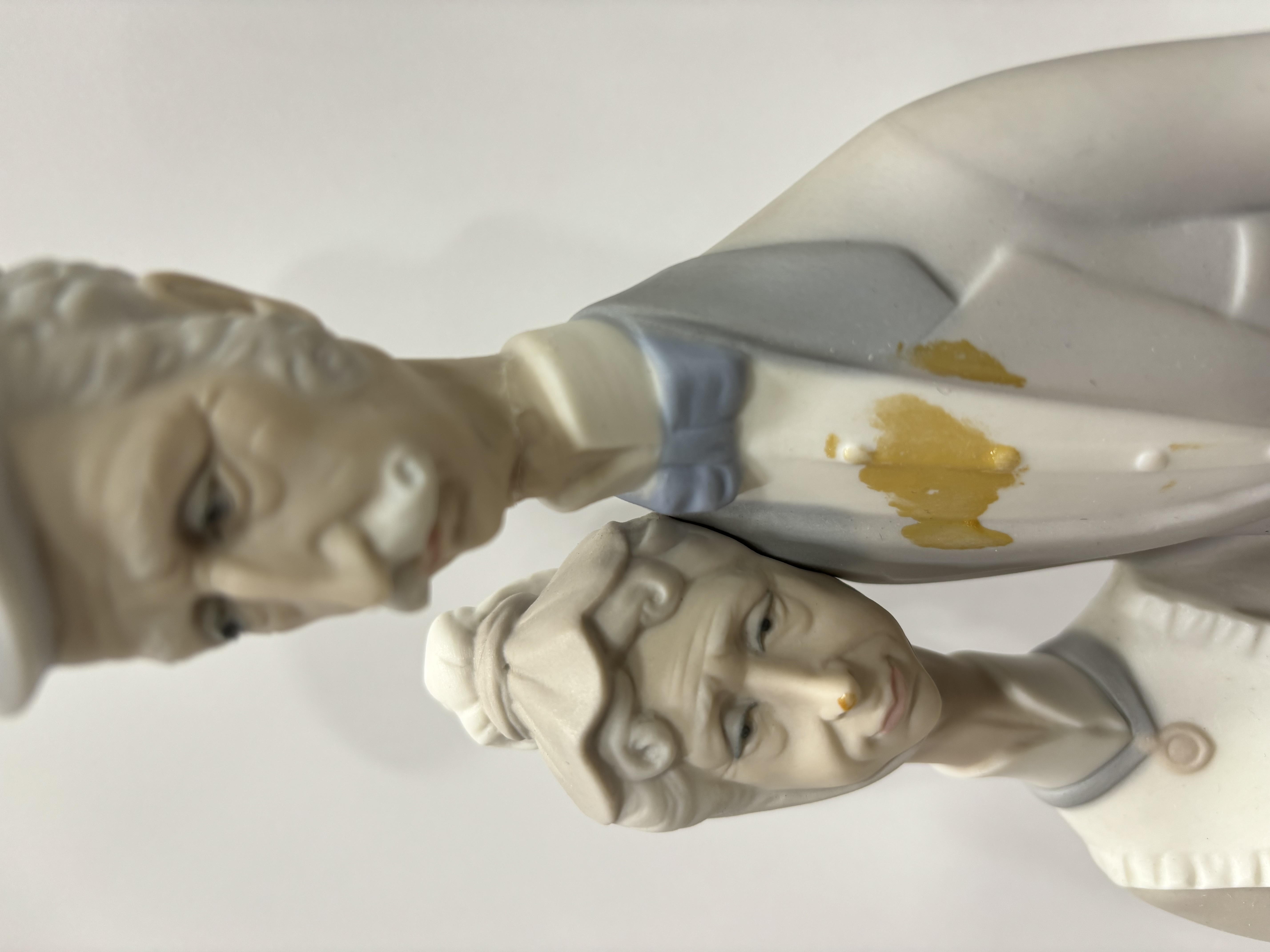 Lladró "Old Age" Porcelain Figurine by Julio Fernández, 1970–1985