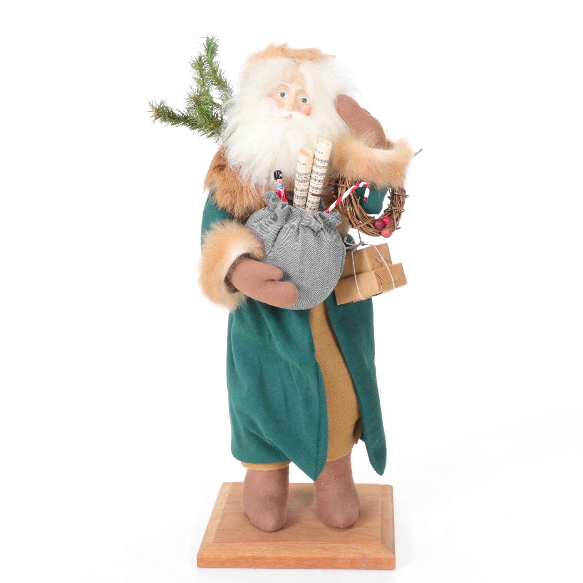 Lynn Haney Santa Figurine, Late 20th Century