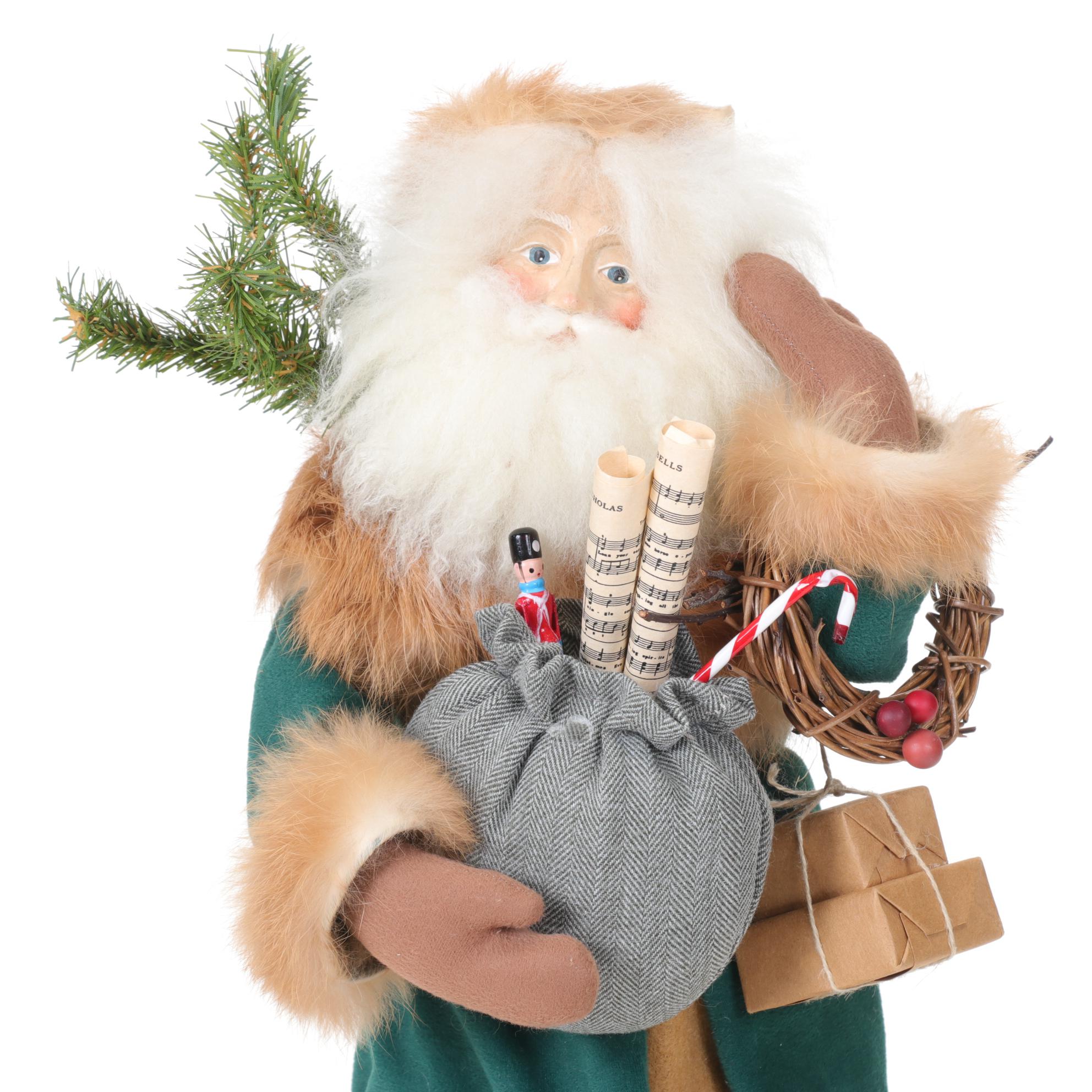 Lynn Haney Santa Figurine, Late 20th Century