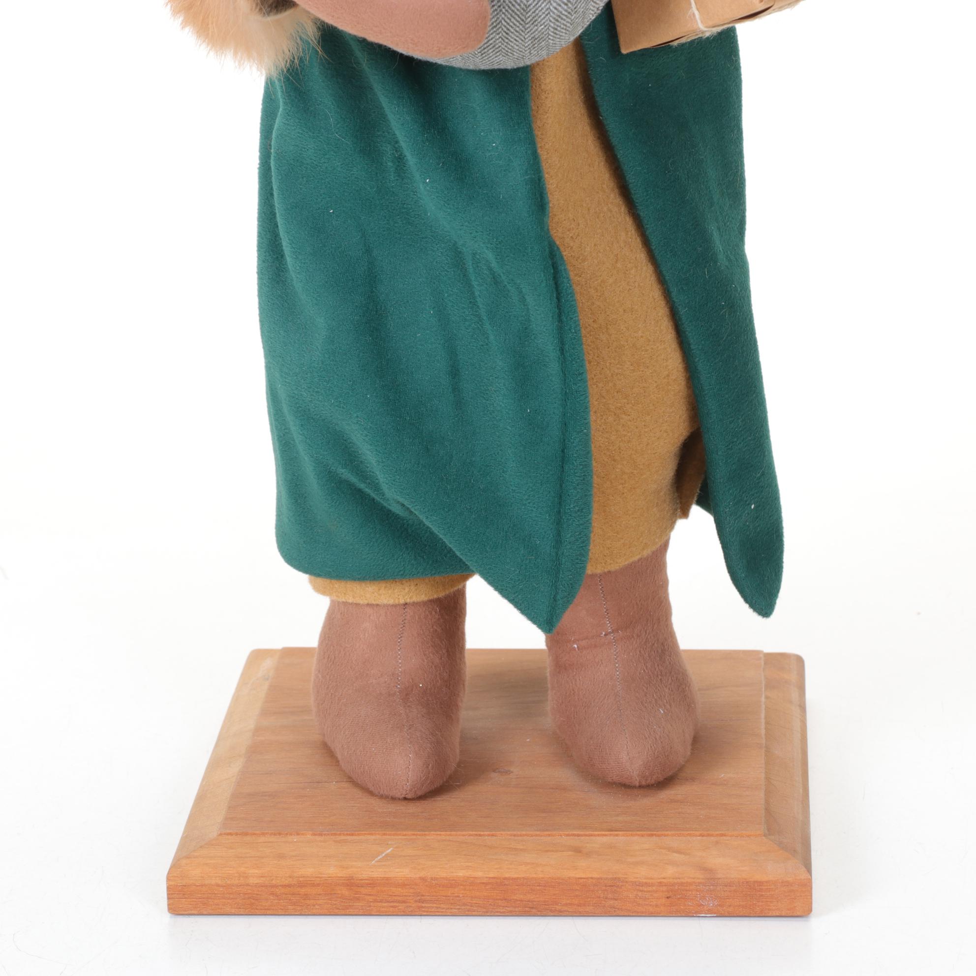 Lynn Haney Santa Figurine, Late 20th Century