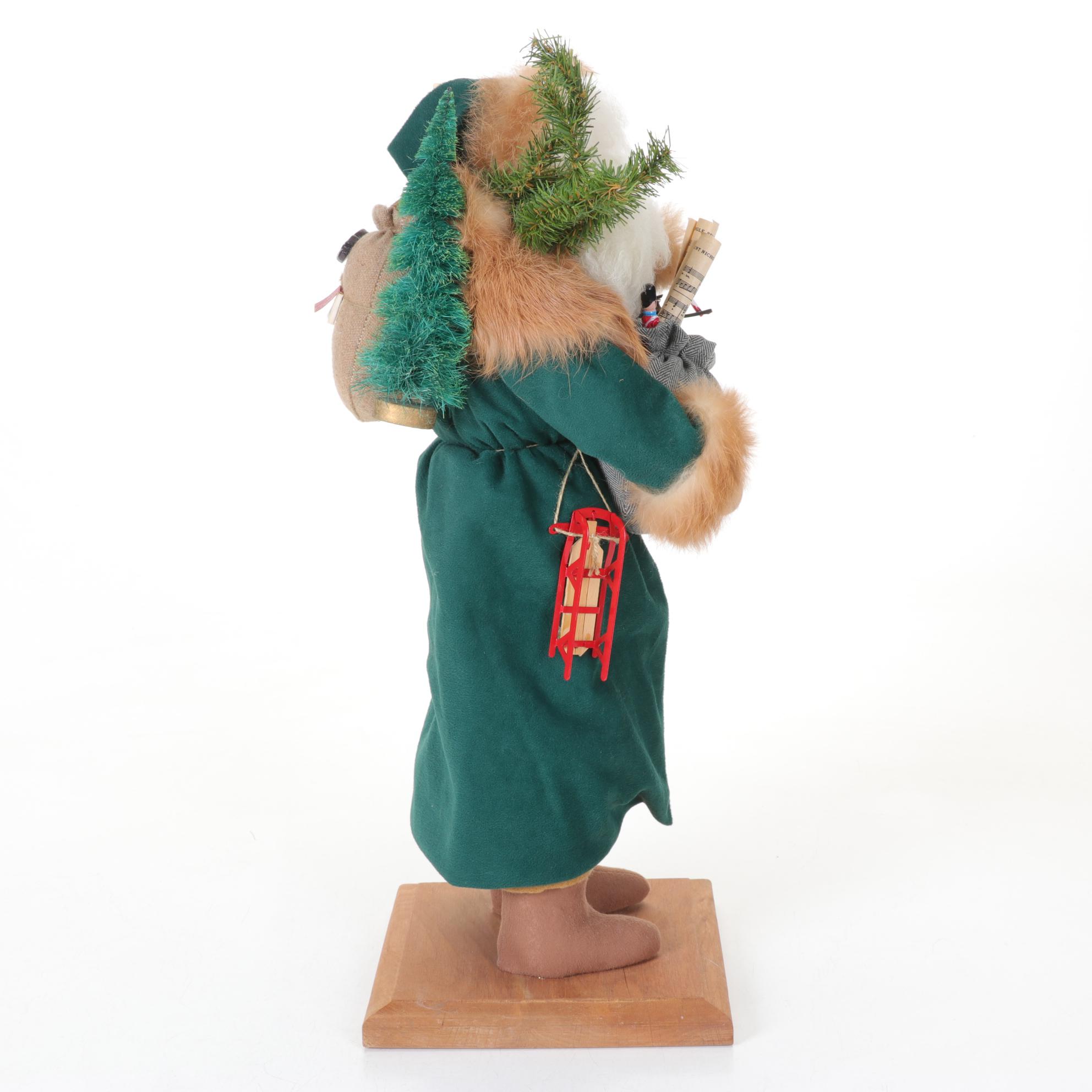 Lynn Haney Santa Figurine, Late 20th Century