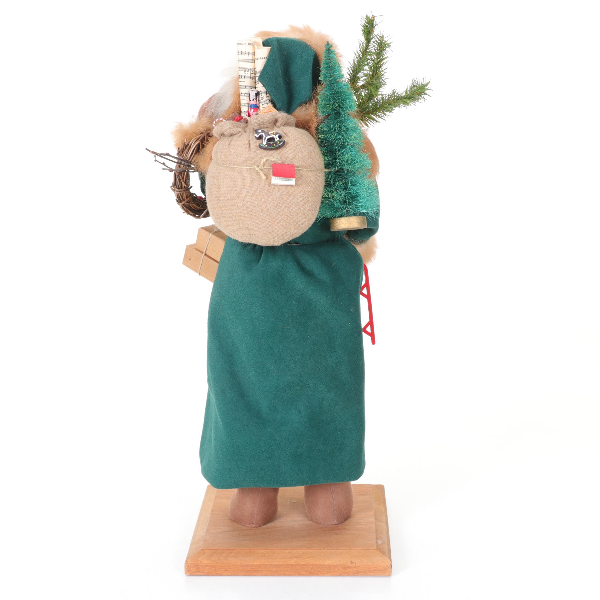 Lynn Haney Santa Figurine, Late 20th Century